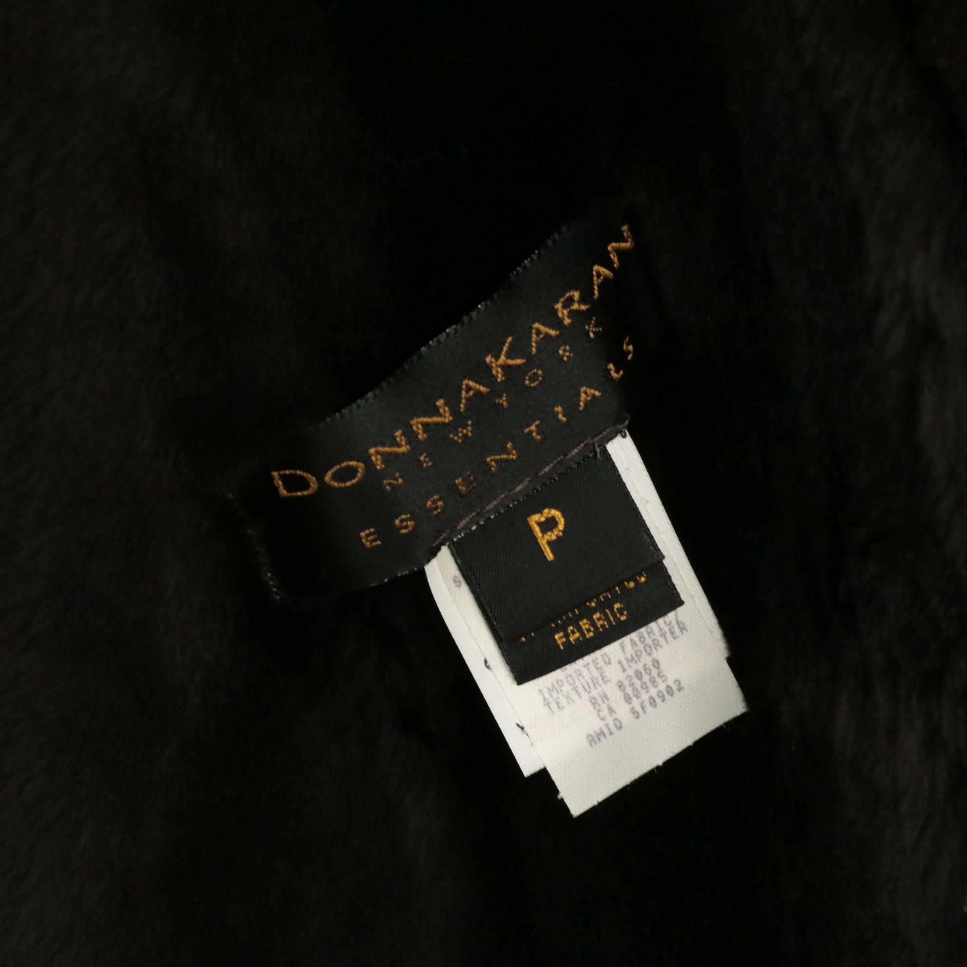 Donna Karan New York Essentials Brown Shearling Coat, With Tags