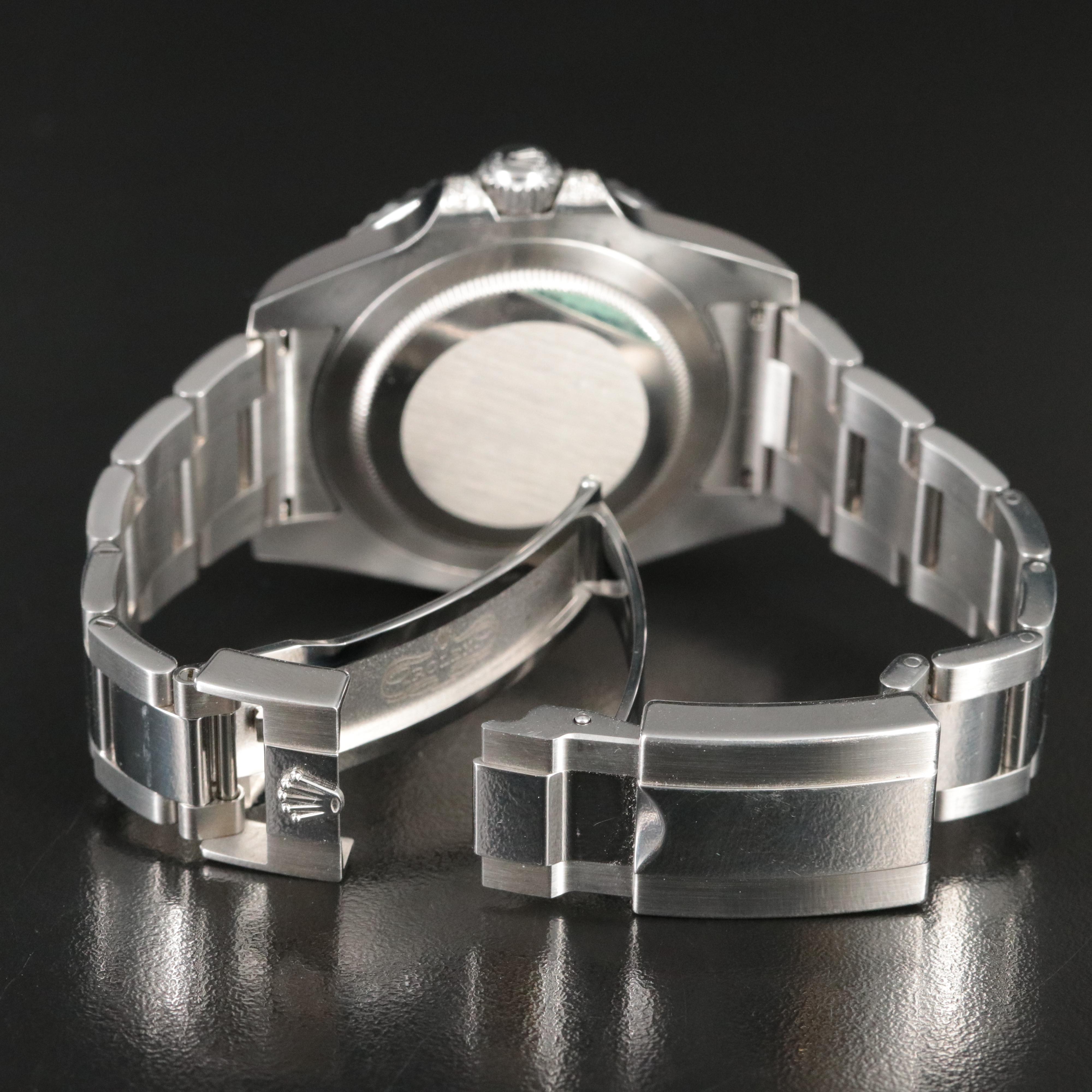 Rolex GMT Master II Custom 1.95 CTW Diamond, Ruby and Sapphire Watch