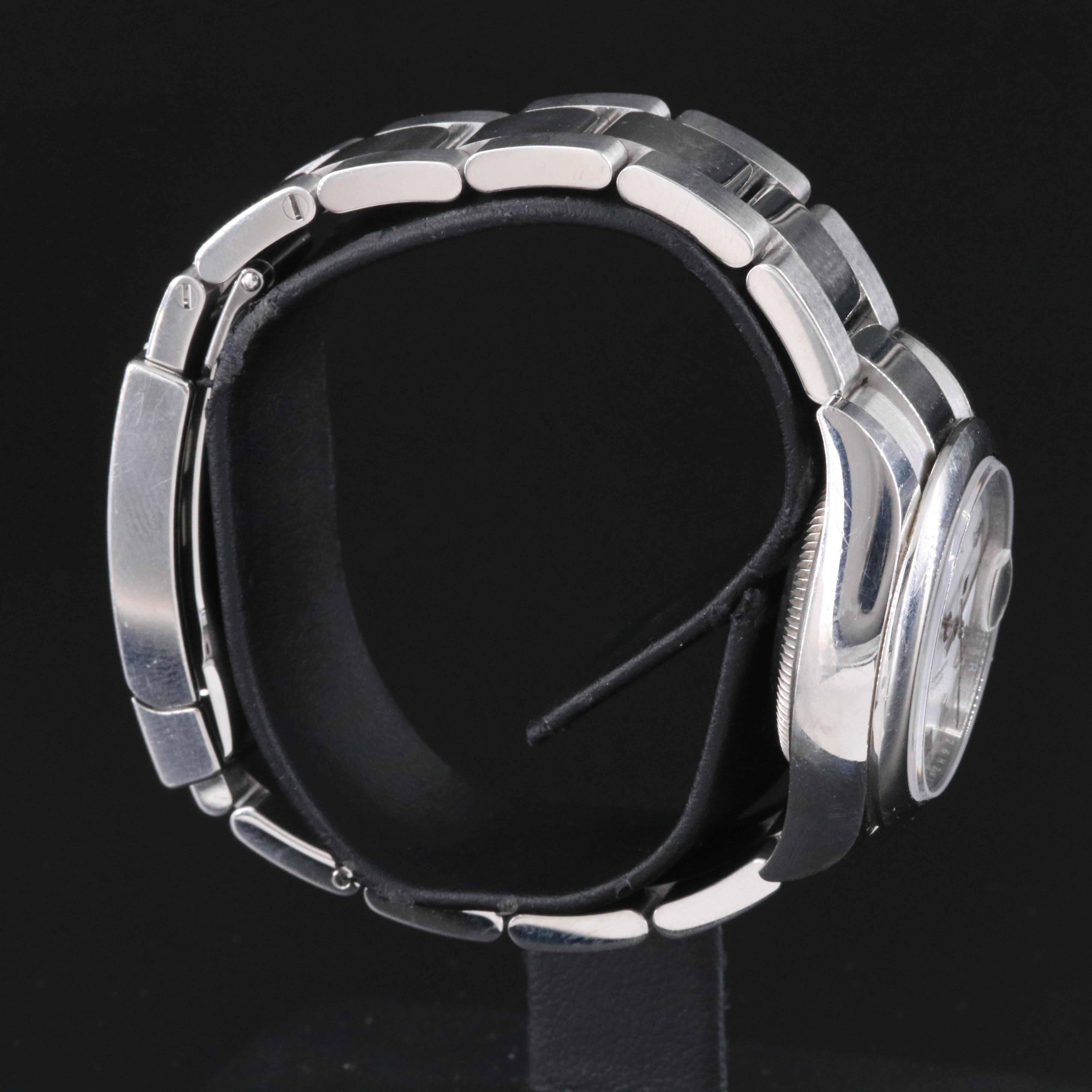 Rolex Datejust White Roman Dial Watch