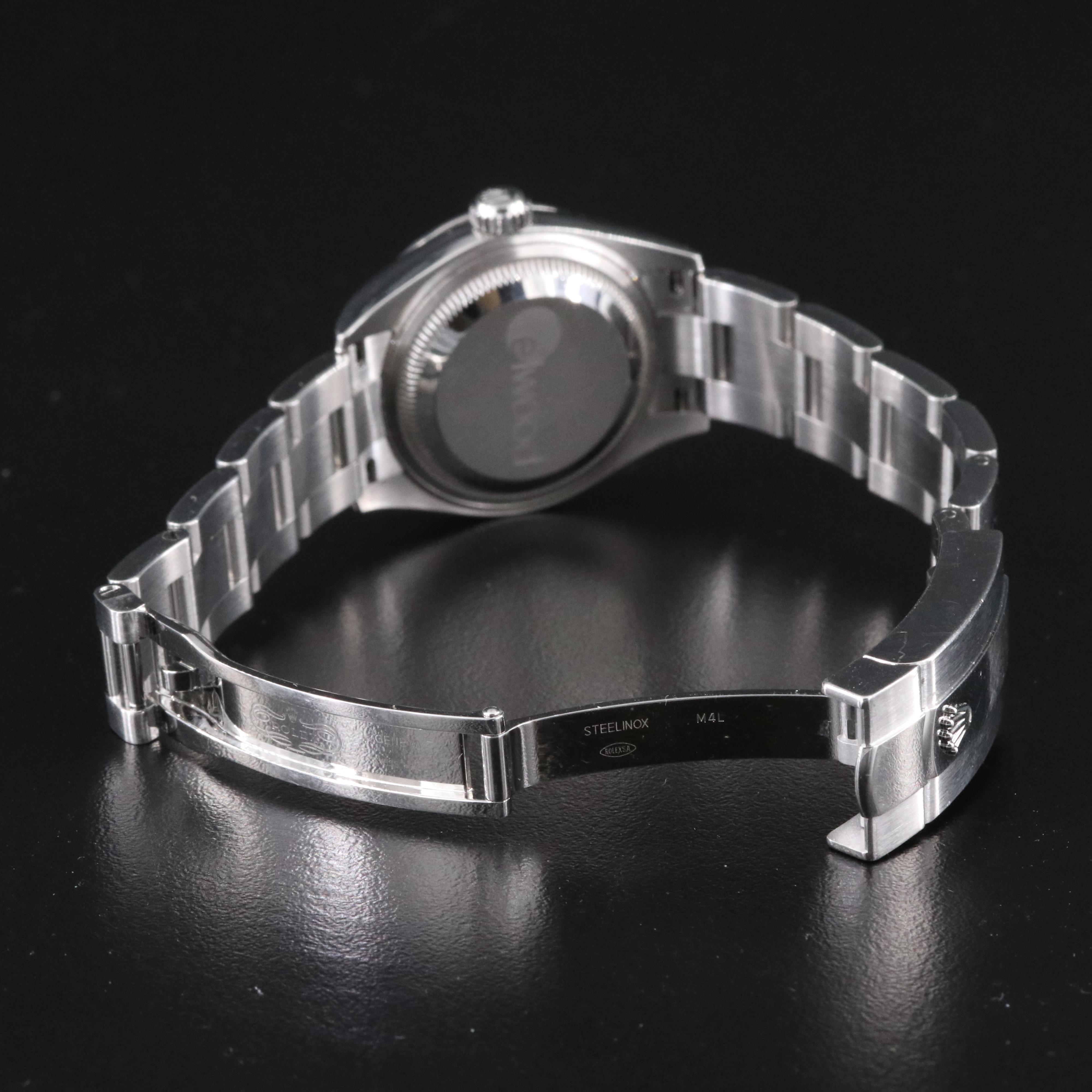 Rolex Datejust White Roman Dial Watch