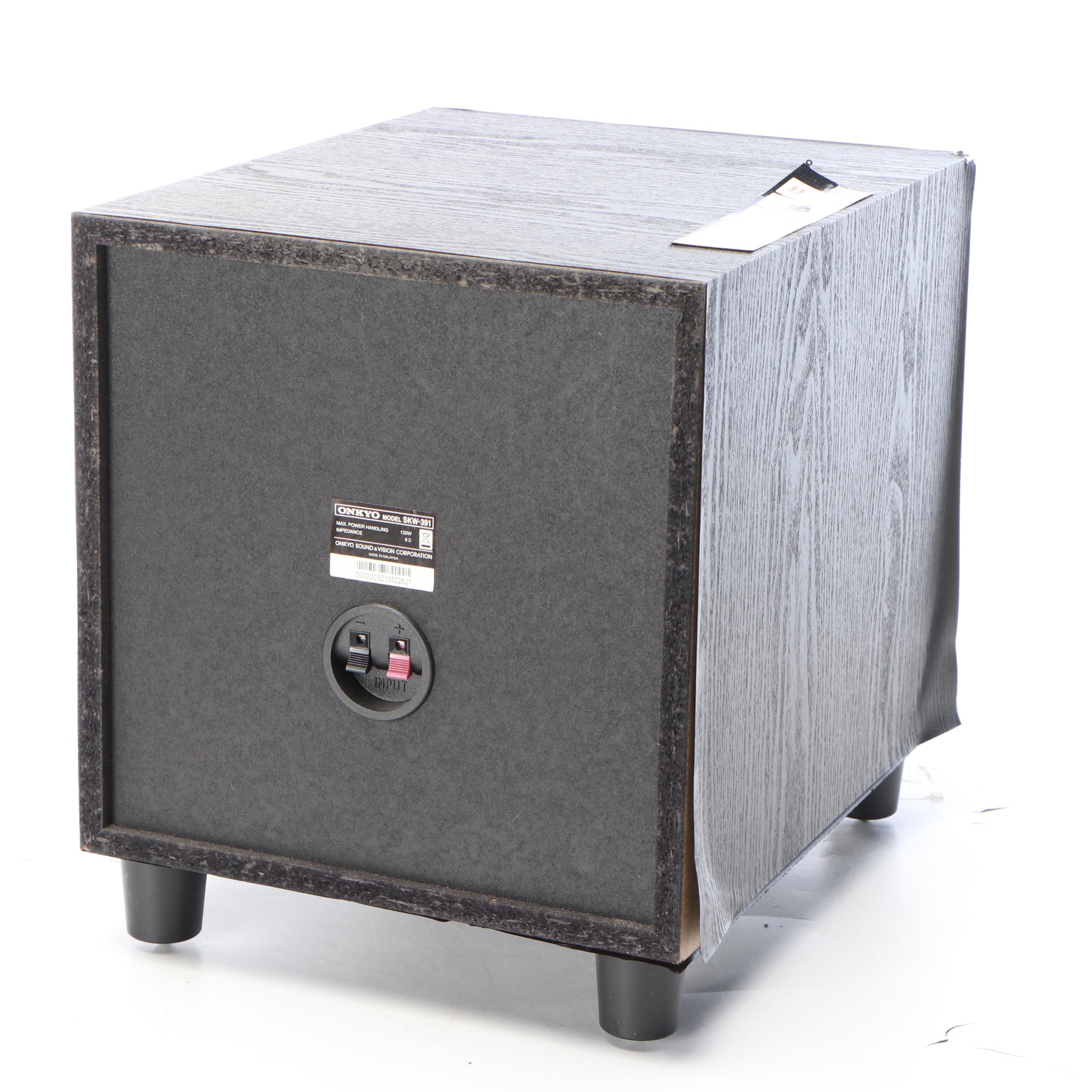 Onkyo AV Receiver HT-R391 with Speaker System