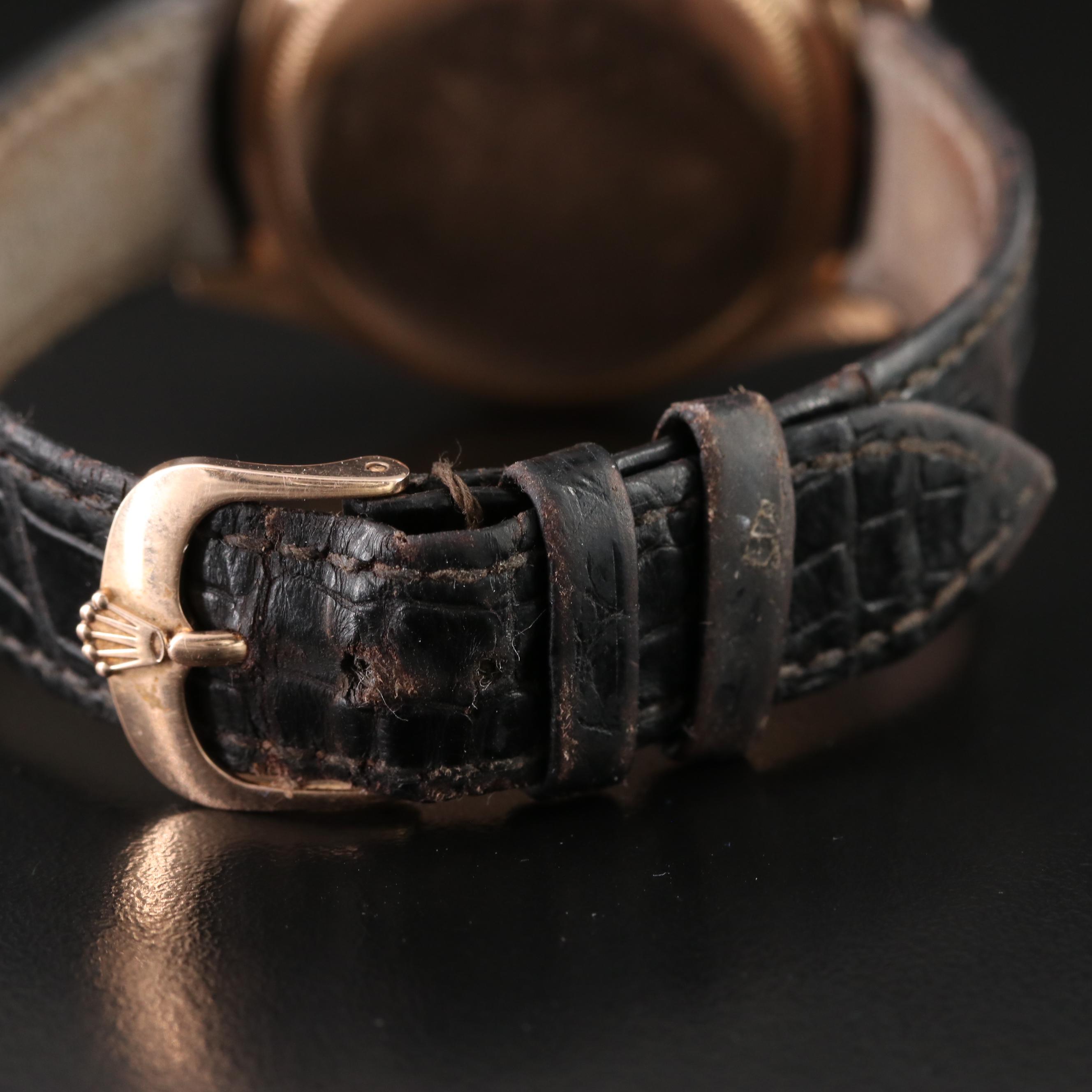 Rolex Cellini 50515 Date Everose Gold Automatic Watch