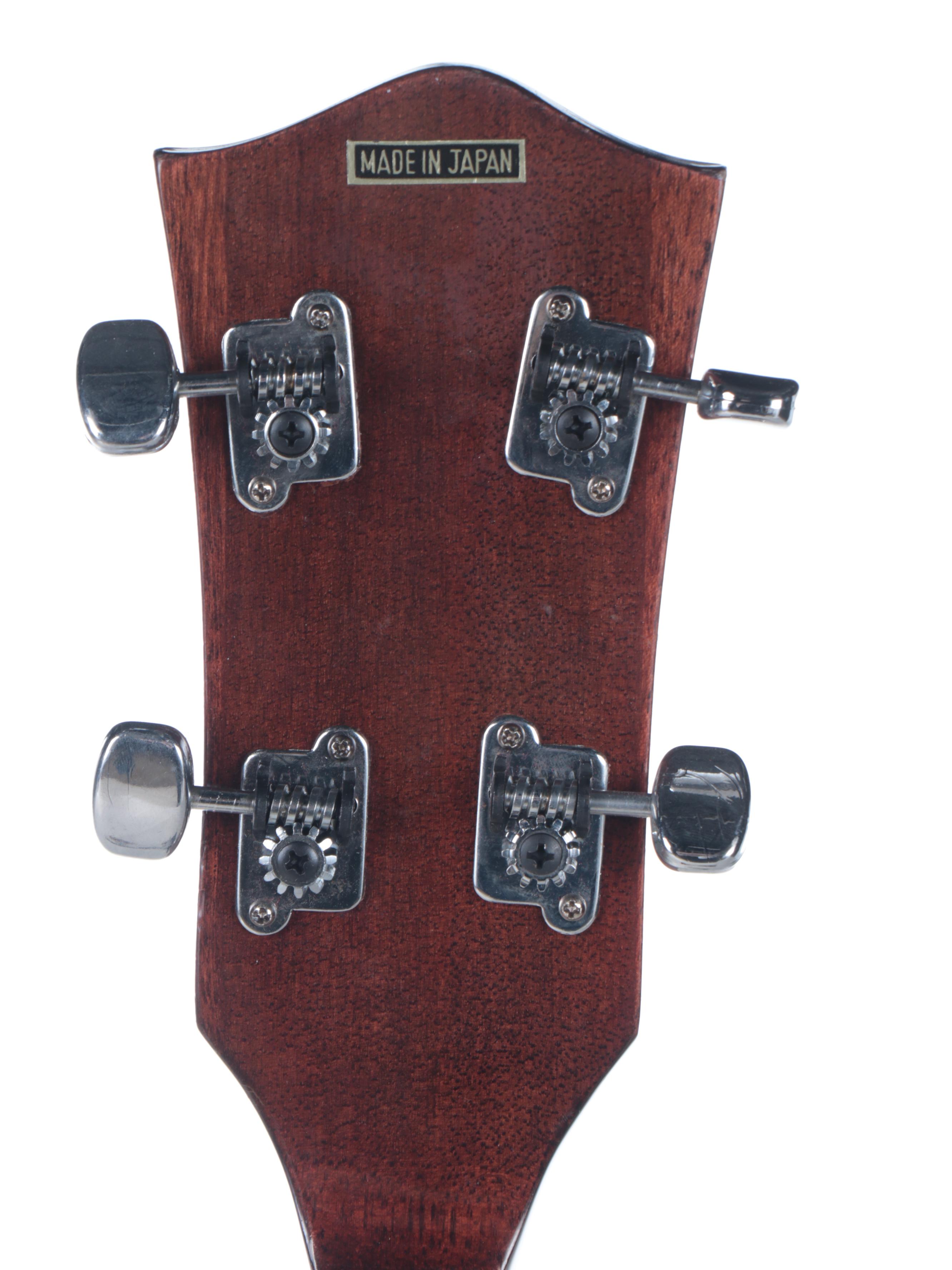 Japanese Made Pan Five-String Rosewood Fretboard and Mahogany Banjo