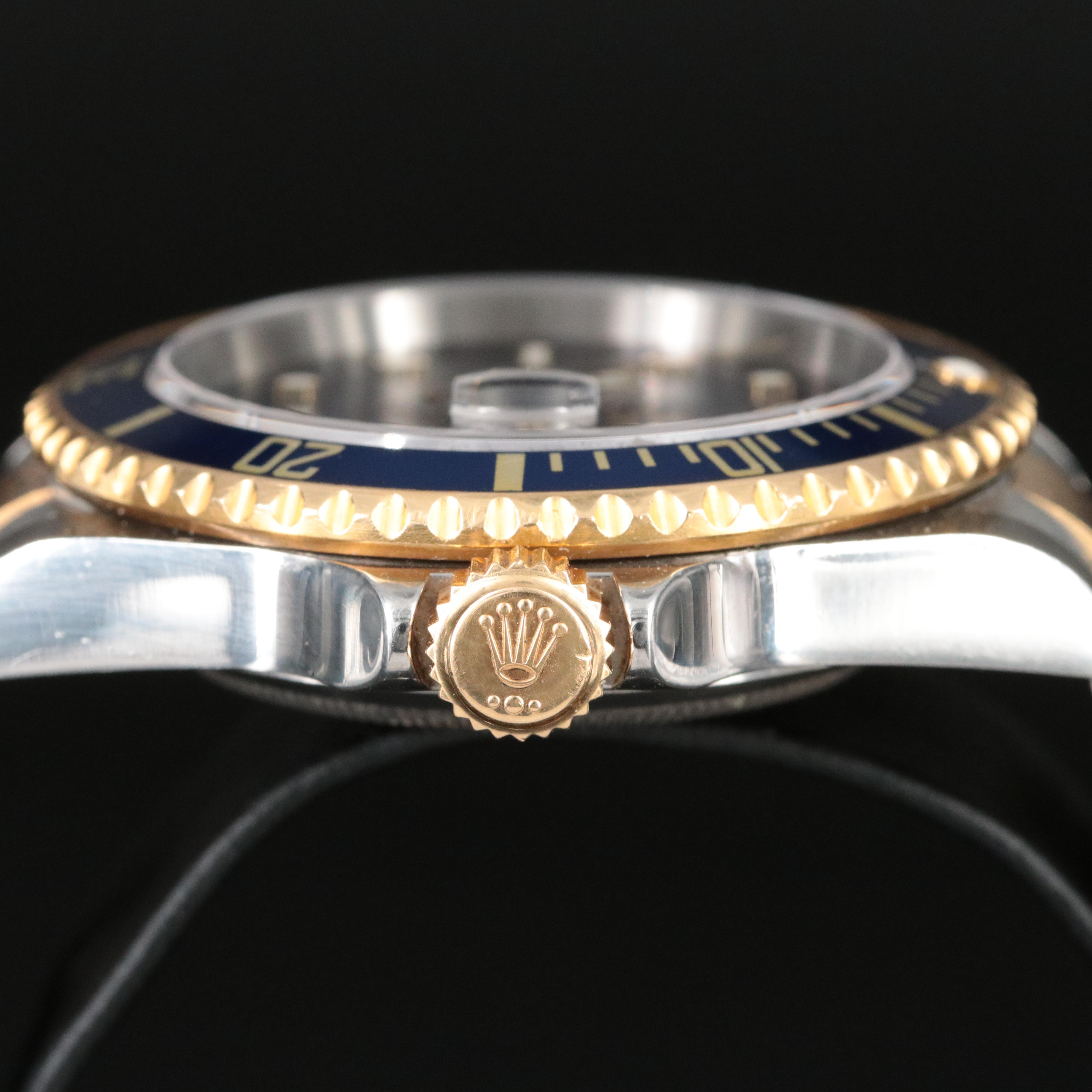 2004 Rolex Blue Dial Submariner Date Watch