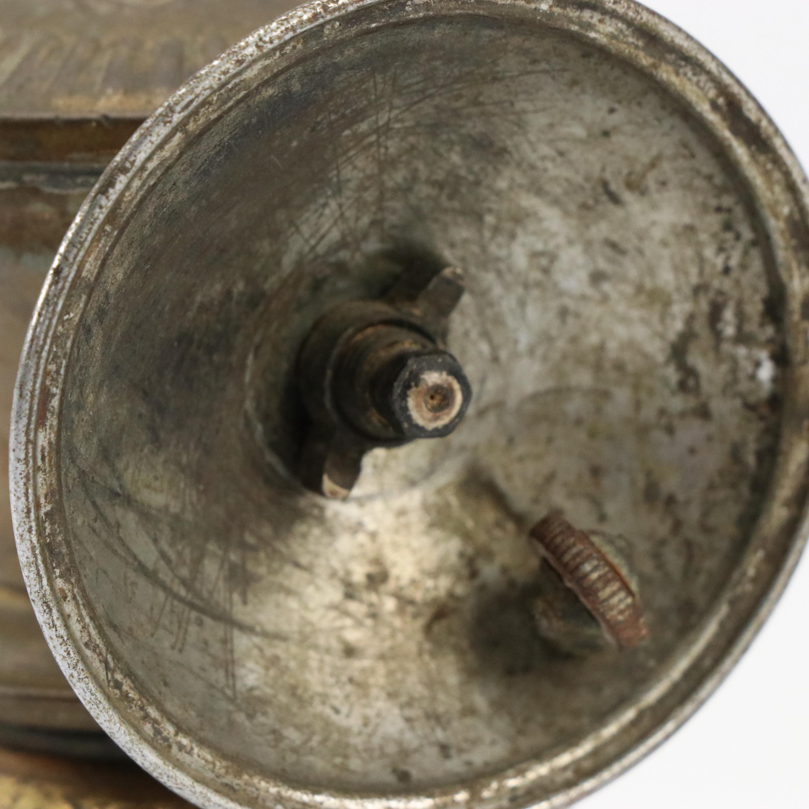 Universal Lamp Co. Auto-Lite Carbide Mining Lamp, Early to Mid-20th Century