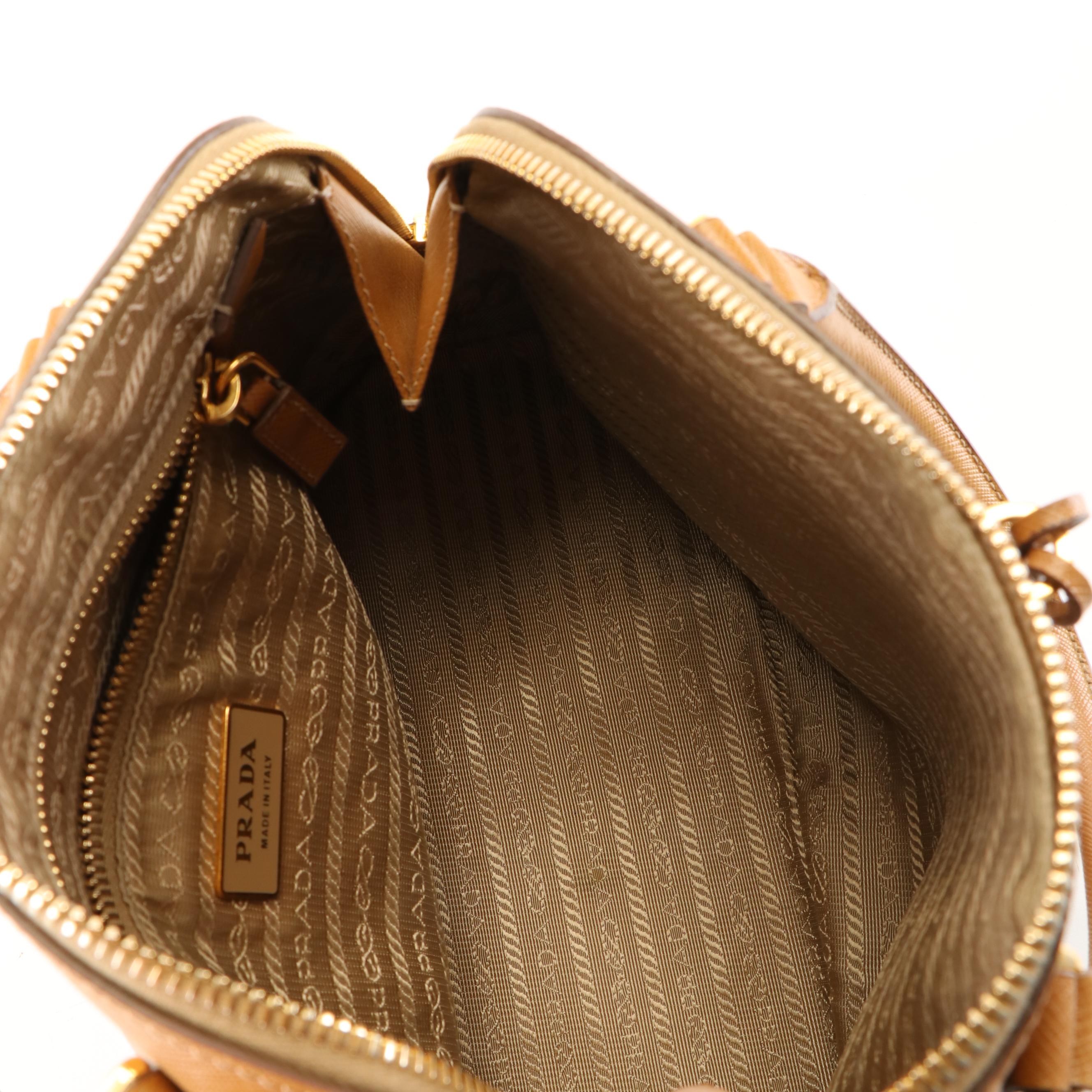 Prada Saffiano Leather Borsa a Mano Tote Bag