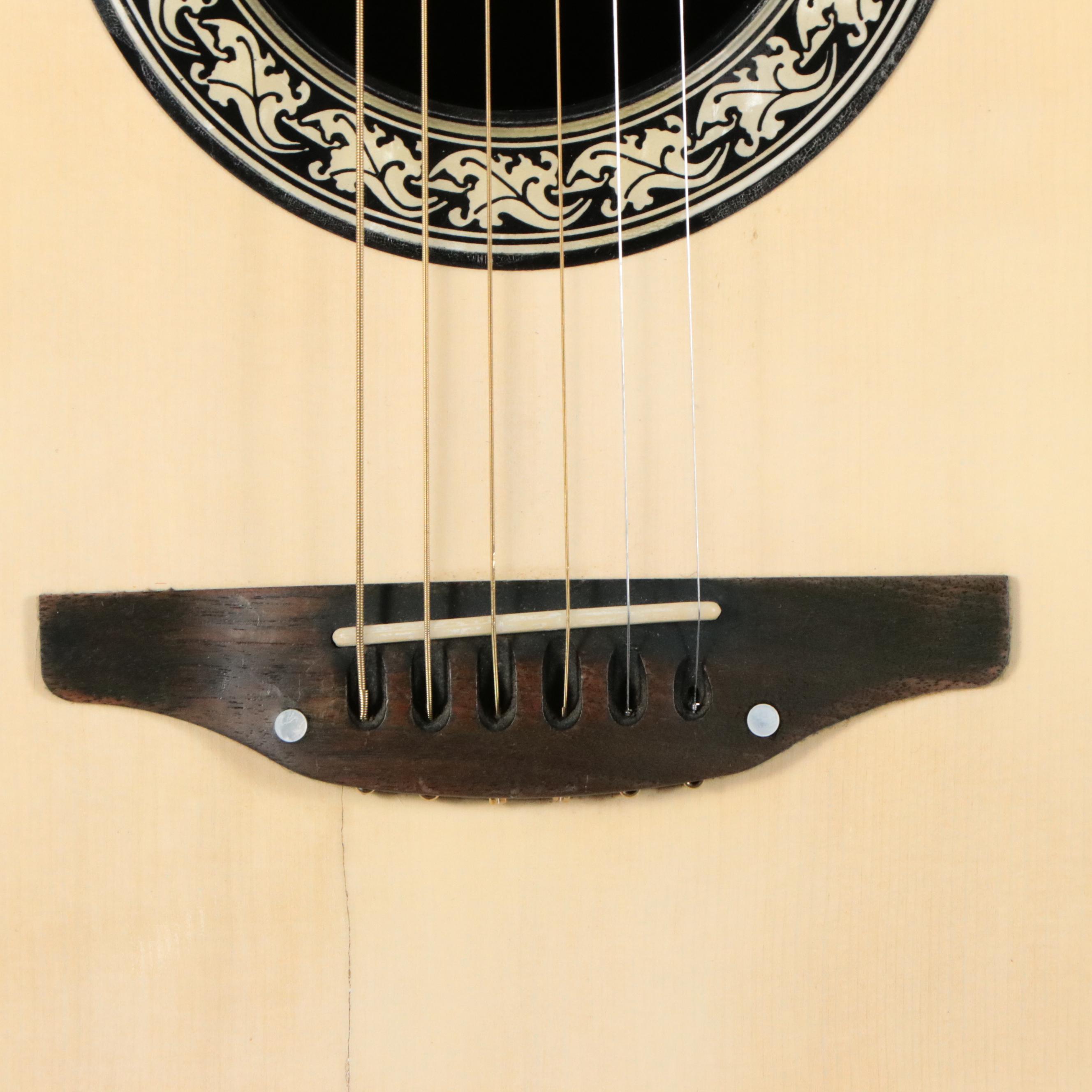 Ovation Balladeer Type Acoustic Guitar