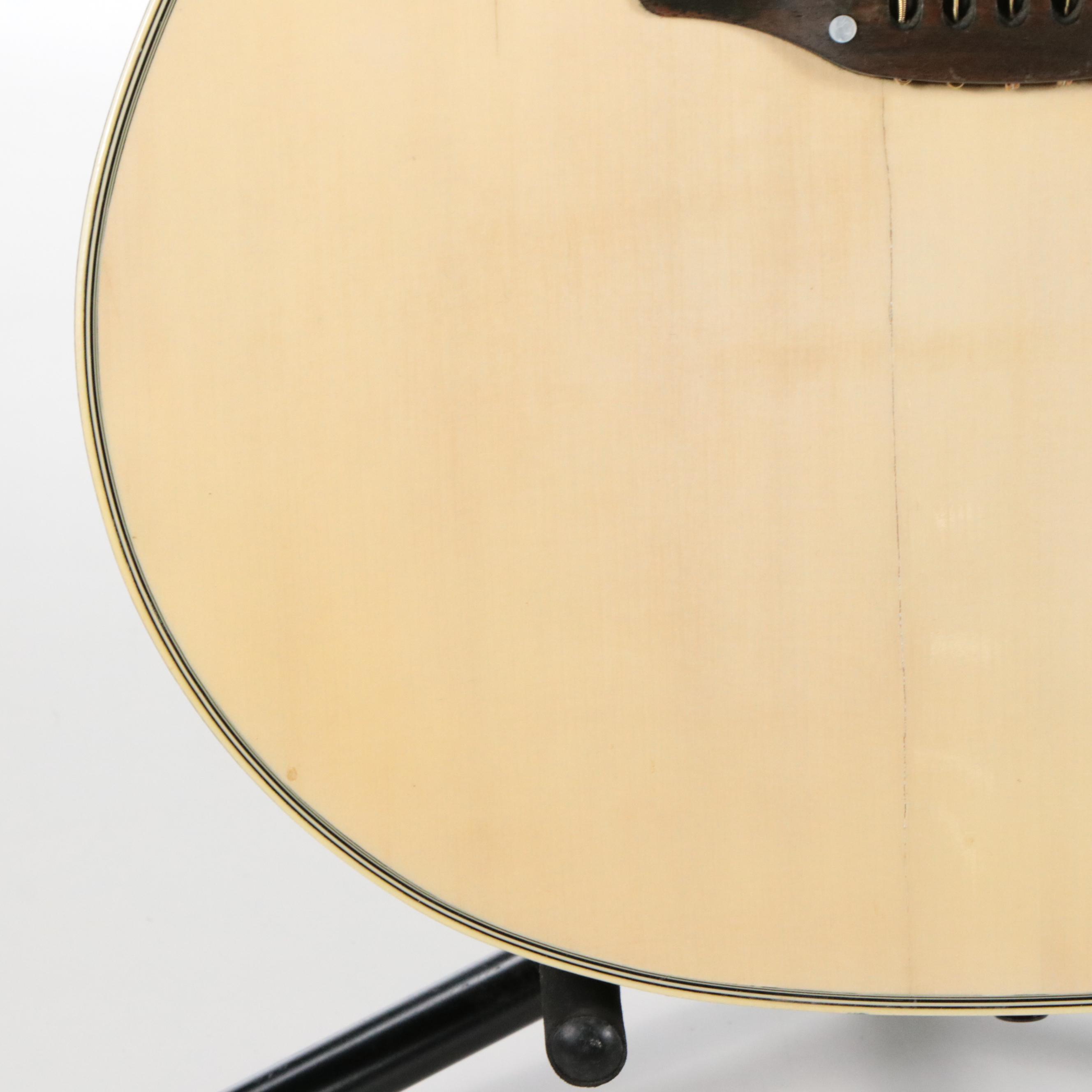 Ovation Balladeer Type Acoustic Guitar