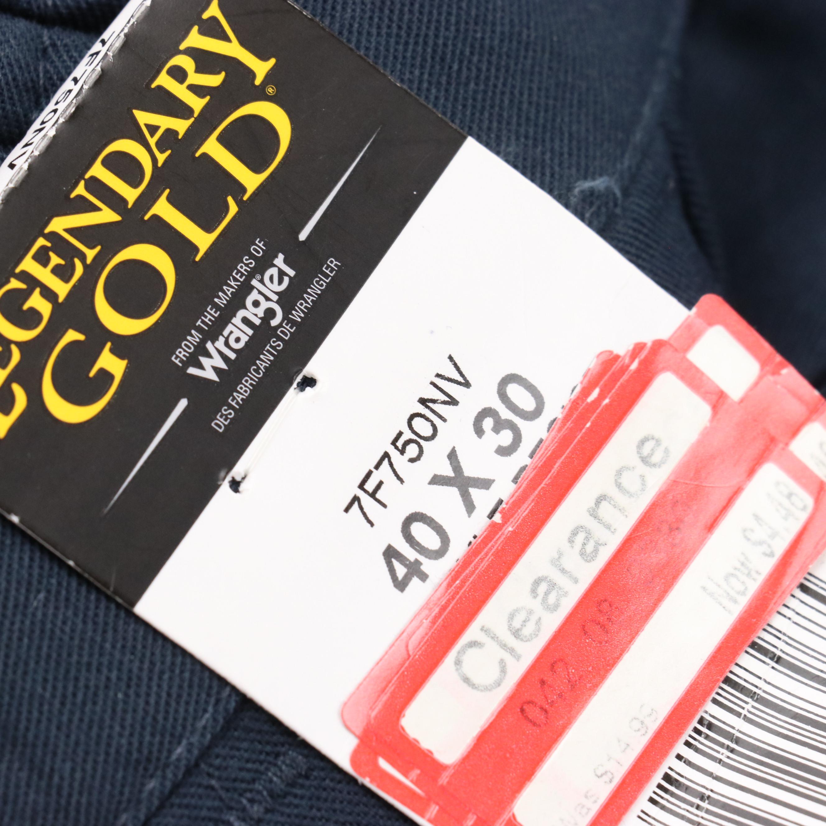 Men's Legendary Gold by Wrangler Cotton Khaki Pants