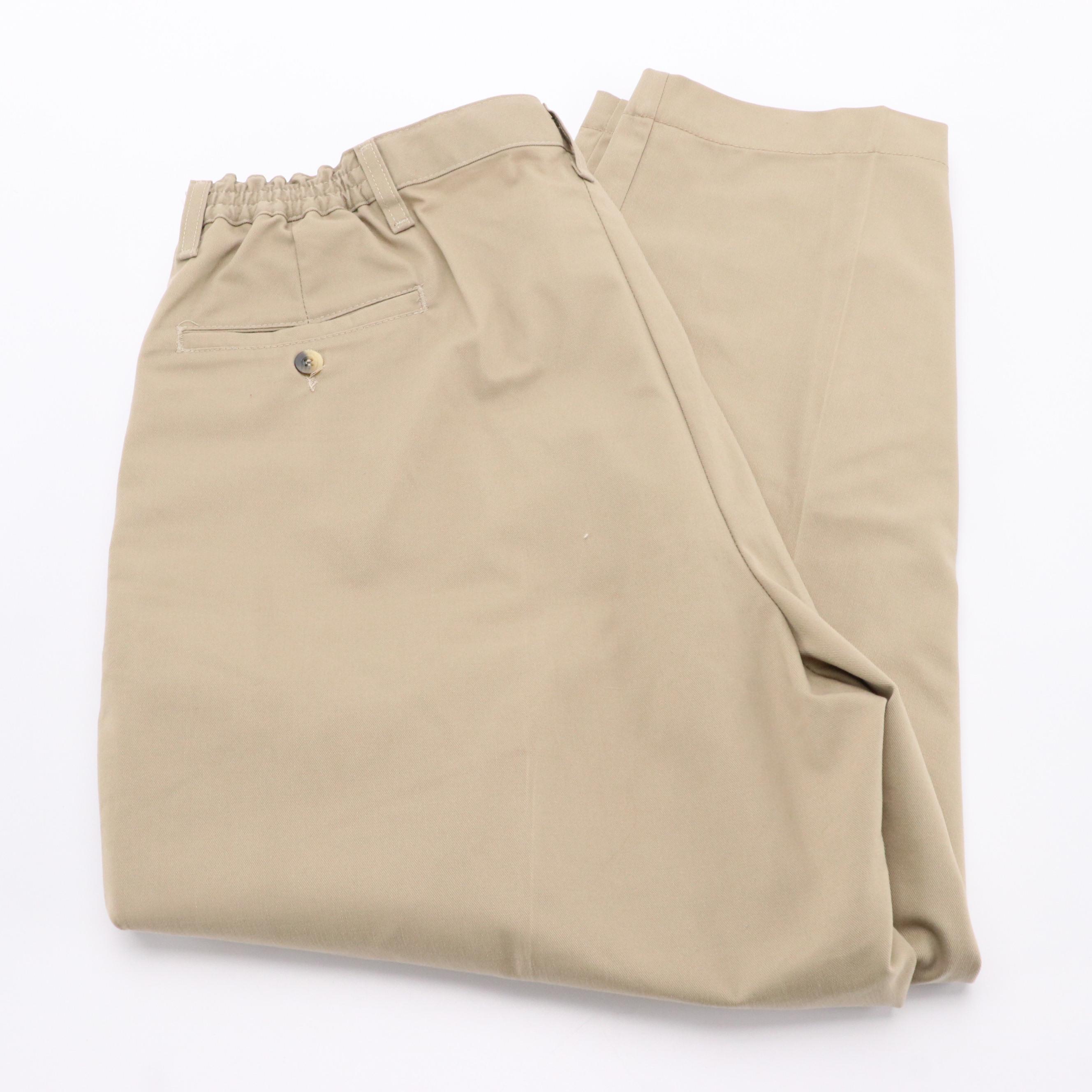 Men's Legendary Gold by Wrangler Cotton Khaki Pants