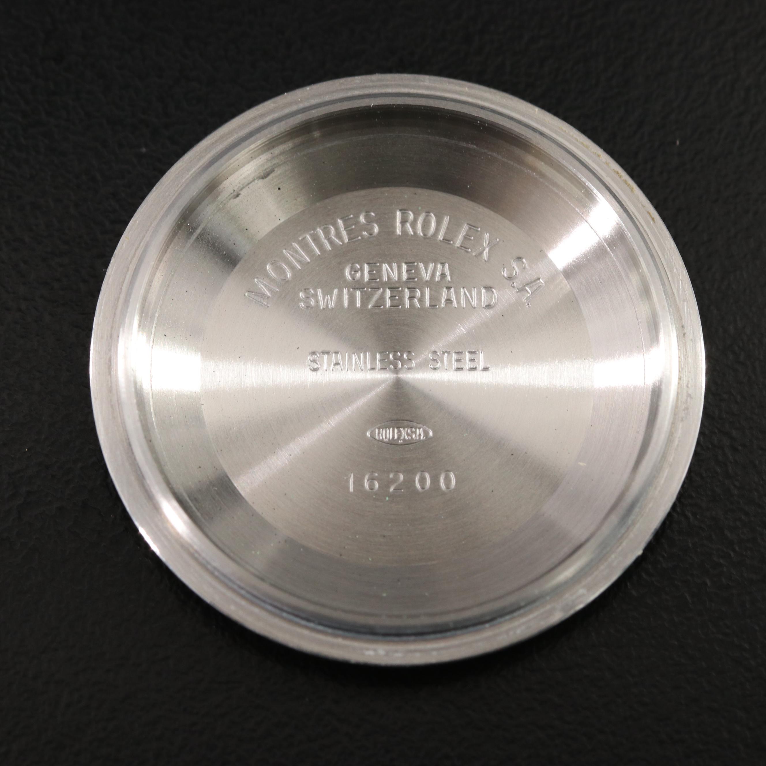 1997 Rolex Datejust 16220 Steel Automatic Watch