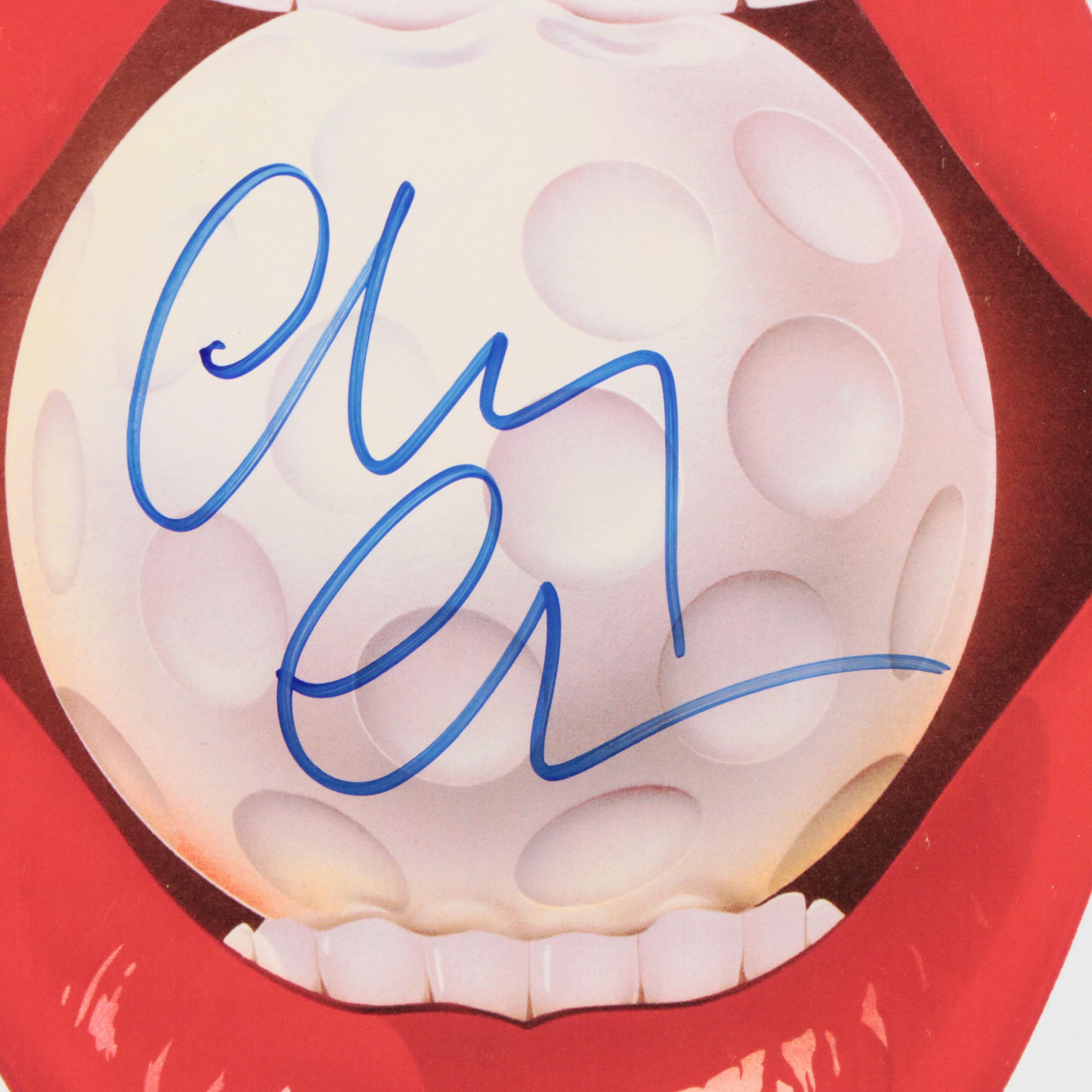 Chevy Chase Signed "Caddyshack" Movie Print, Beckett