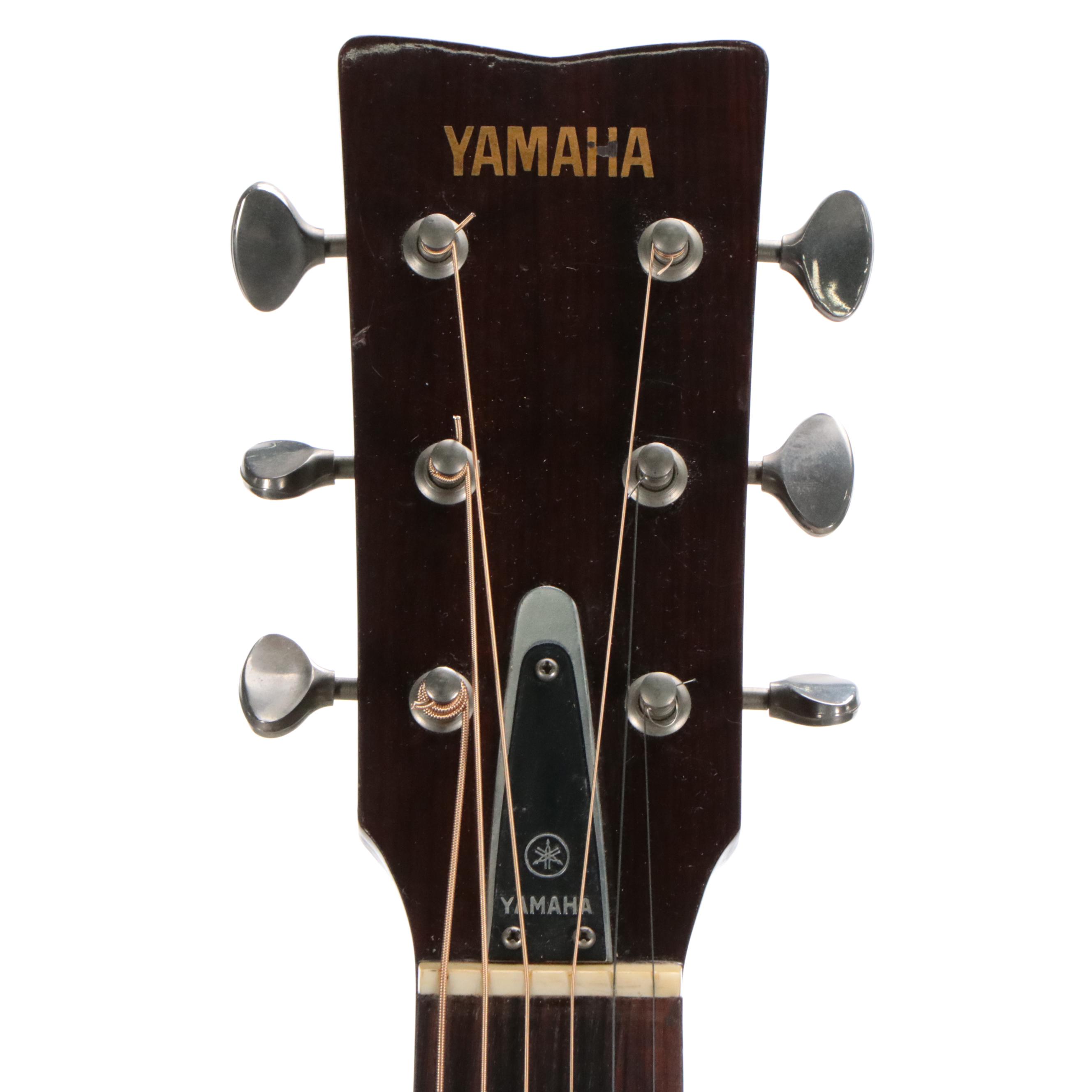 Yamaha FG-180 Red Label Nippon Gakki Guitar, 1970s