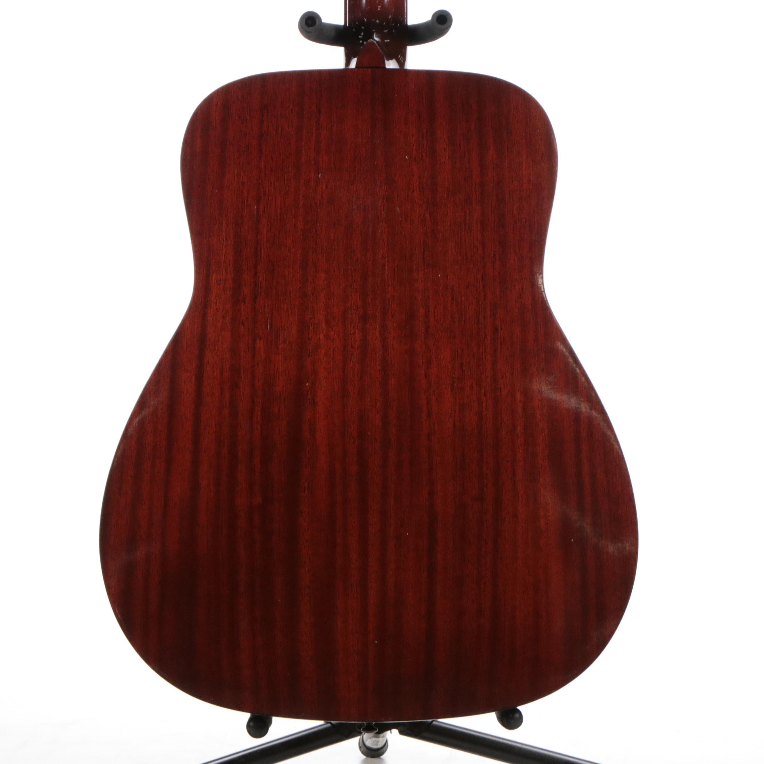 Yamaha FG-180 Red Label Nippon Gakki Guitar, 1970s