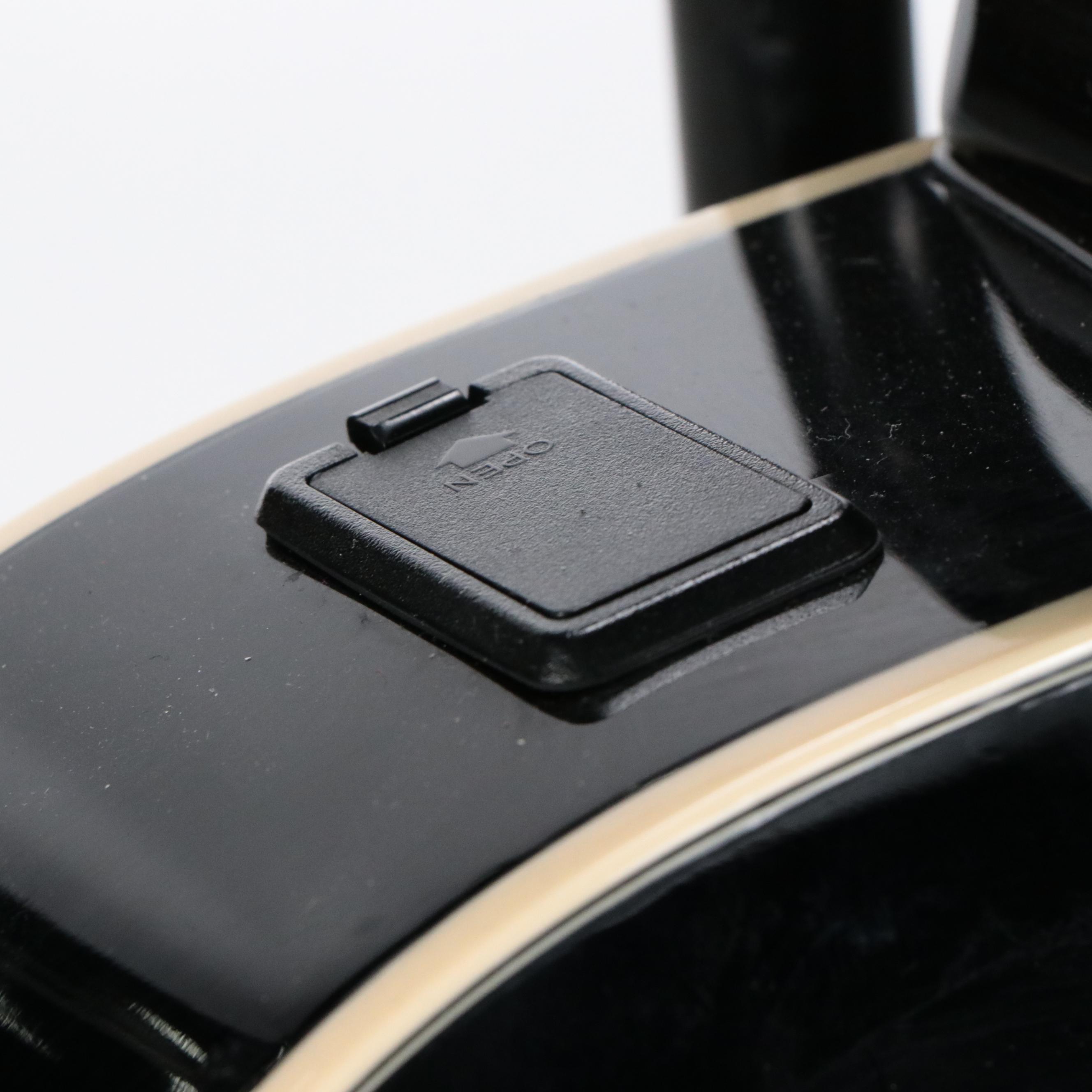 Yamaha Black Gloss and Abalone String Inlay Acoustic Electric Guitar