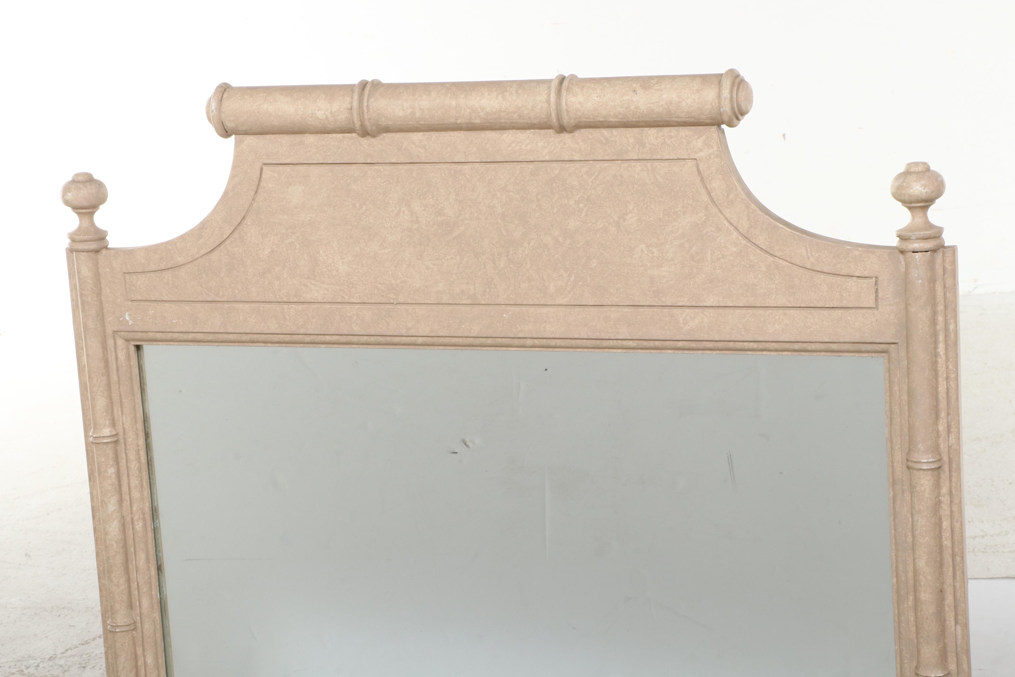 Henry Link Regency Style Wood Framed Wall Mirror, Late 20th Century