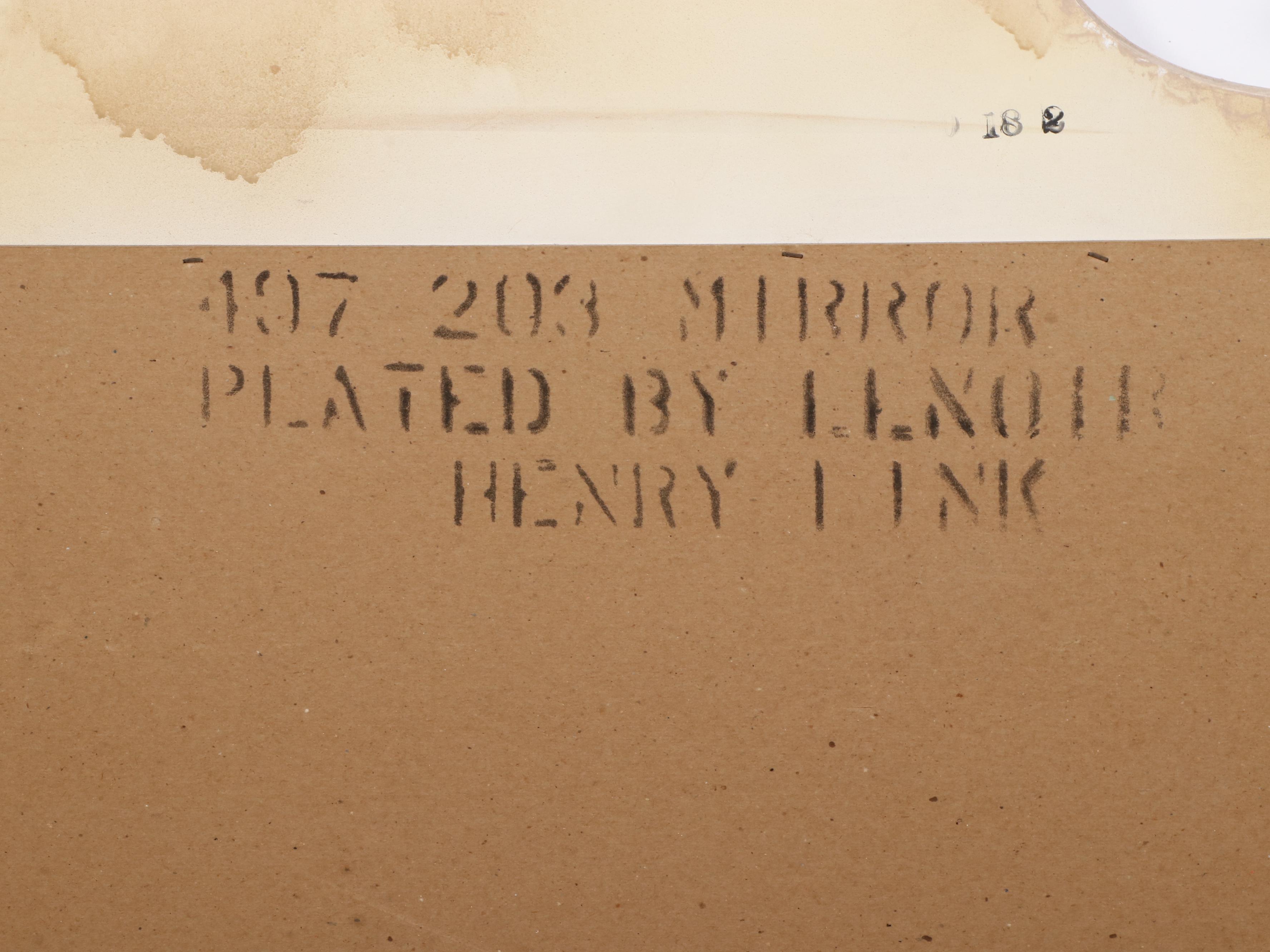 Henry Link Regency Style Wood Framed Wall Mirror, Late 20th Century