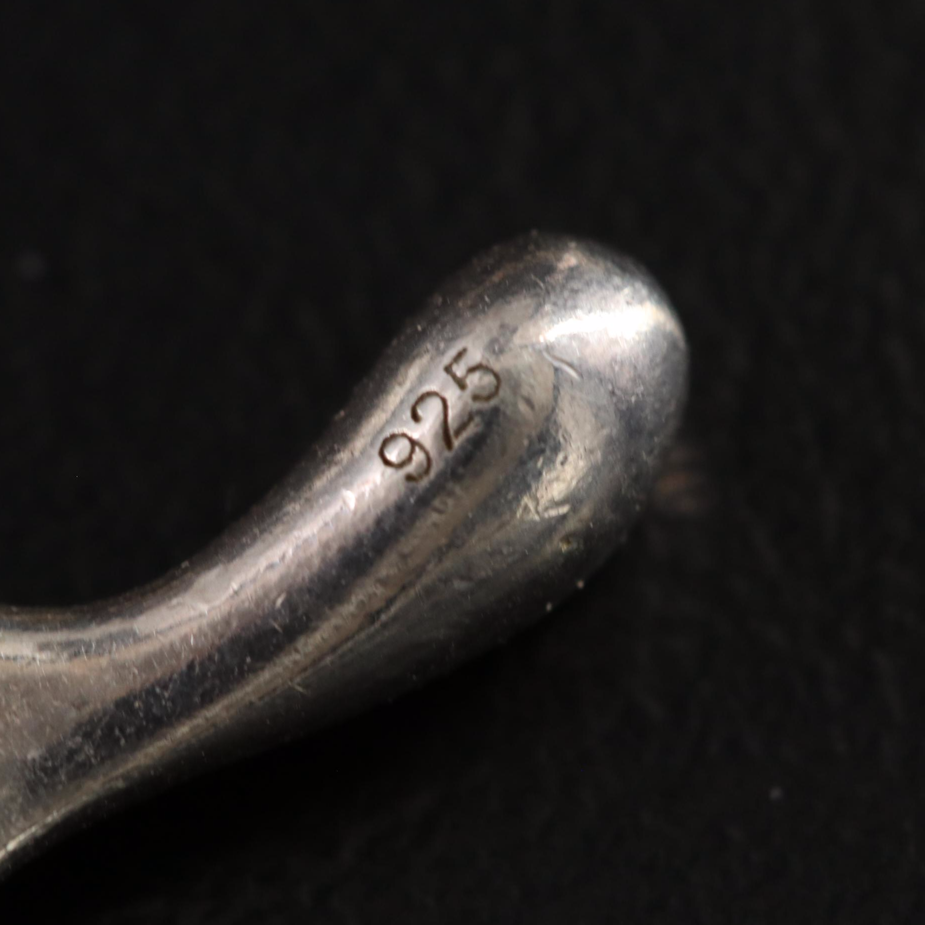 Tiffany & Co. Primrose Sterling and Amethyst Pendant Necklace