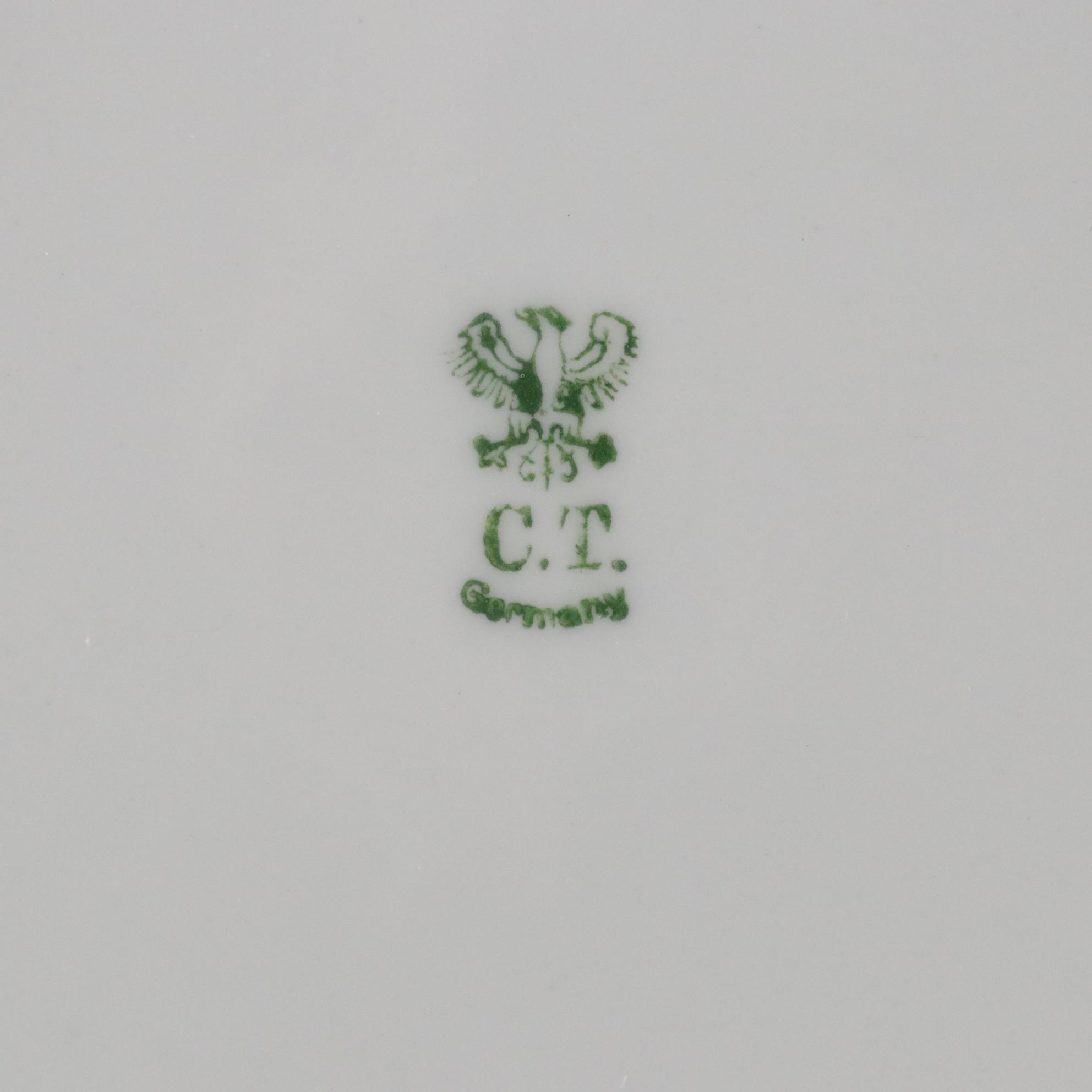 German & French White Porcelain Dishware