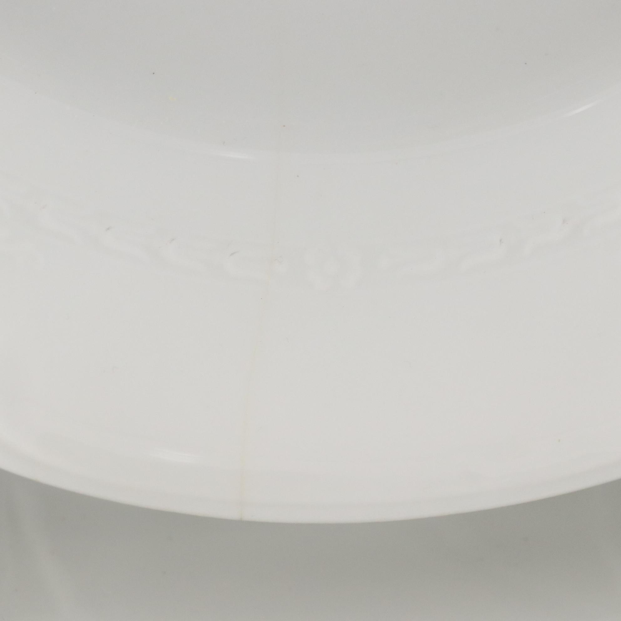 German & French White Porcelain Dishware