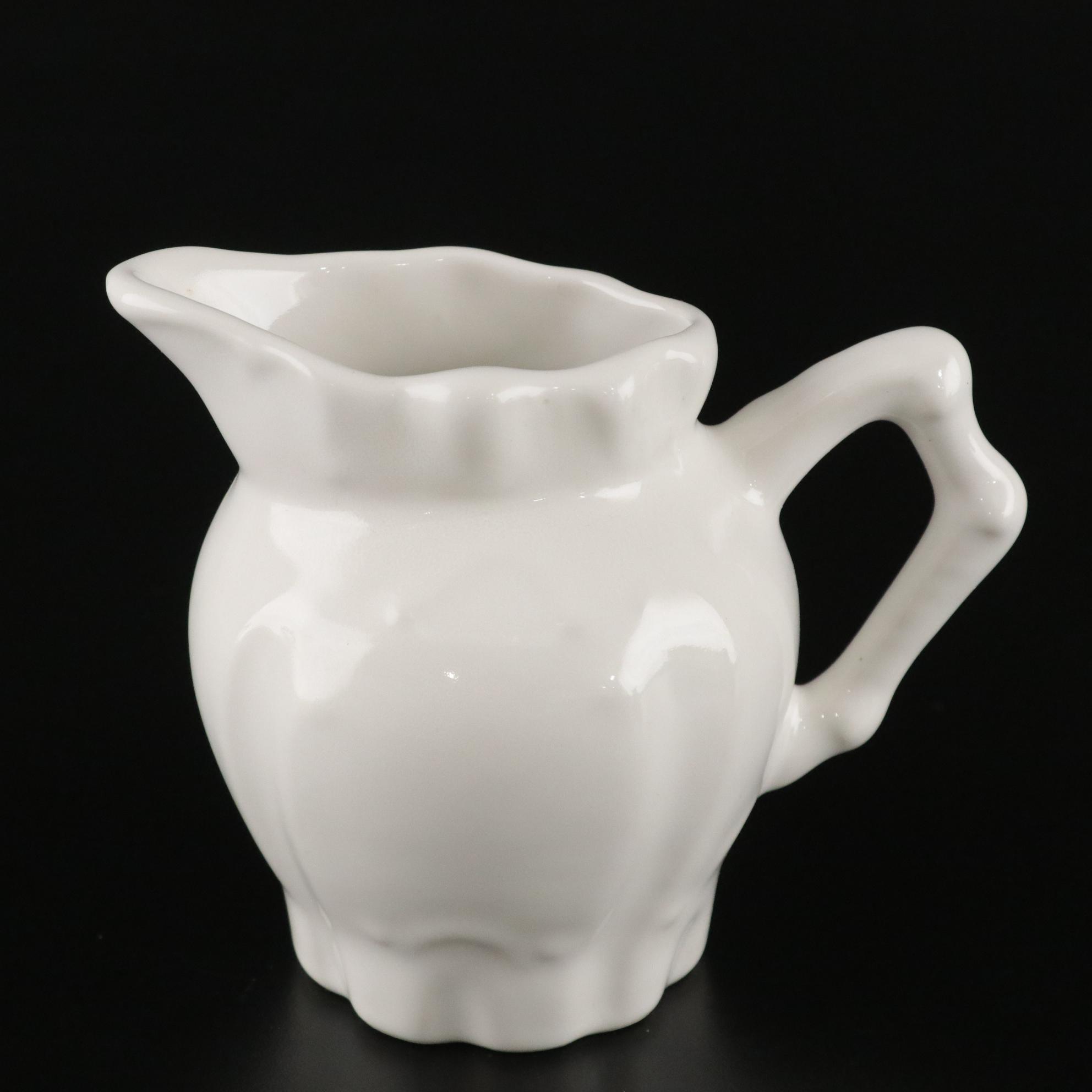 German & French White Porcelain Dishware