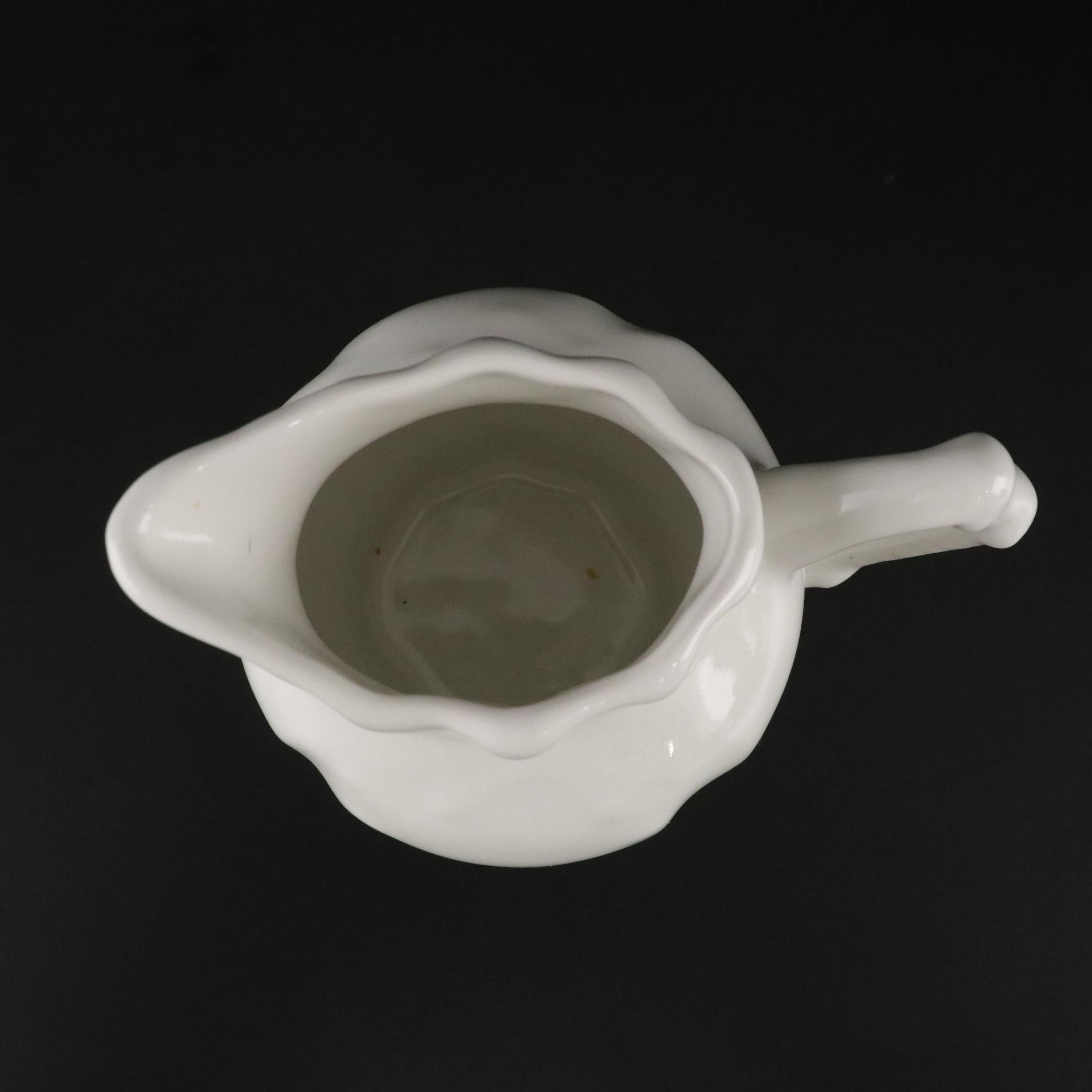 German & French White Porcelain Dishware