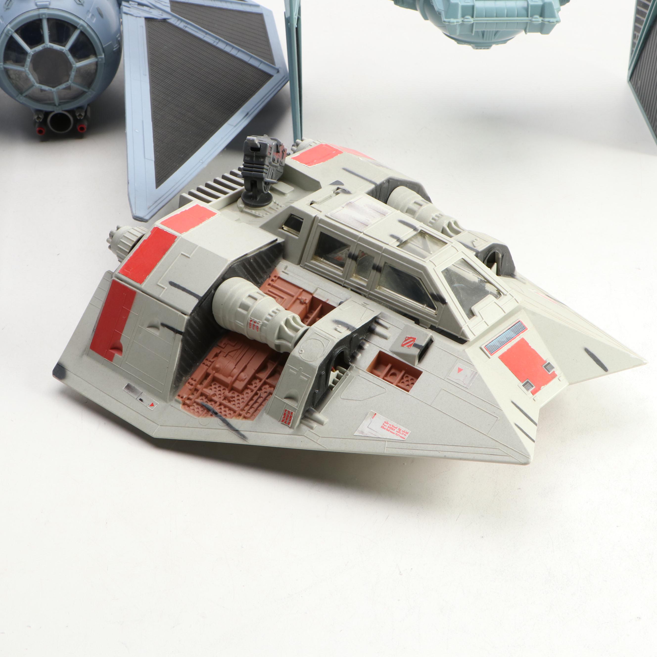 Hasbro Star Wars TIE Fighter, Rogue One TIE Striker, and Rebel Snowspeeder