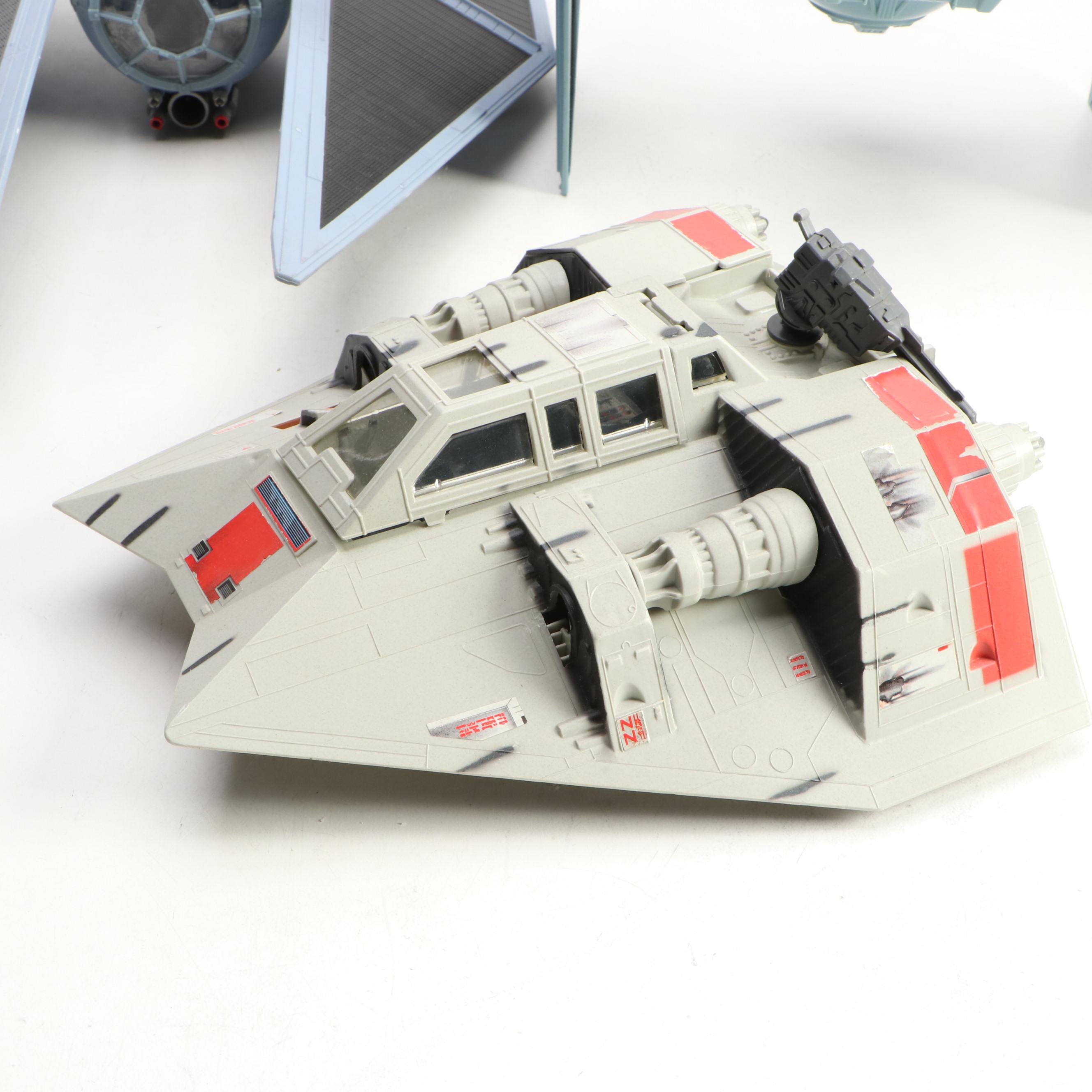 Hasbro Star Wars TIE Fighter, Rogue One TIE Striker, and Rebel Snowspeeder