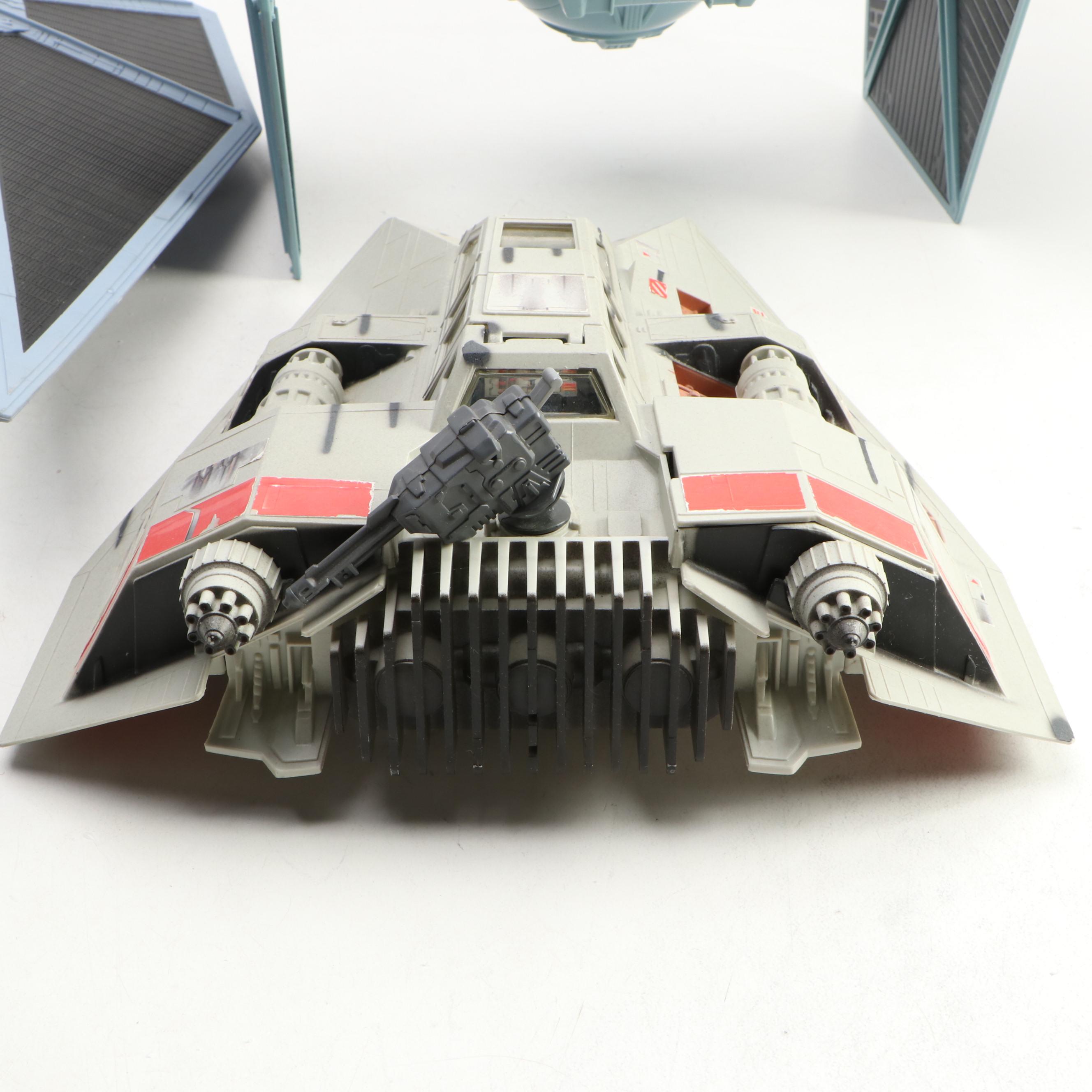 Hasbro Star Wars TIE Fighter, Rogue One TIE Striker, and Rebel Snowspeeder