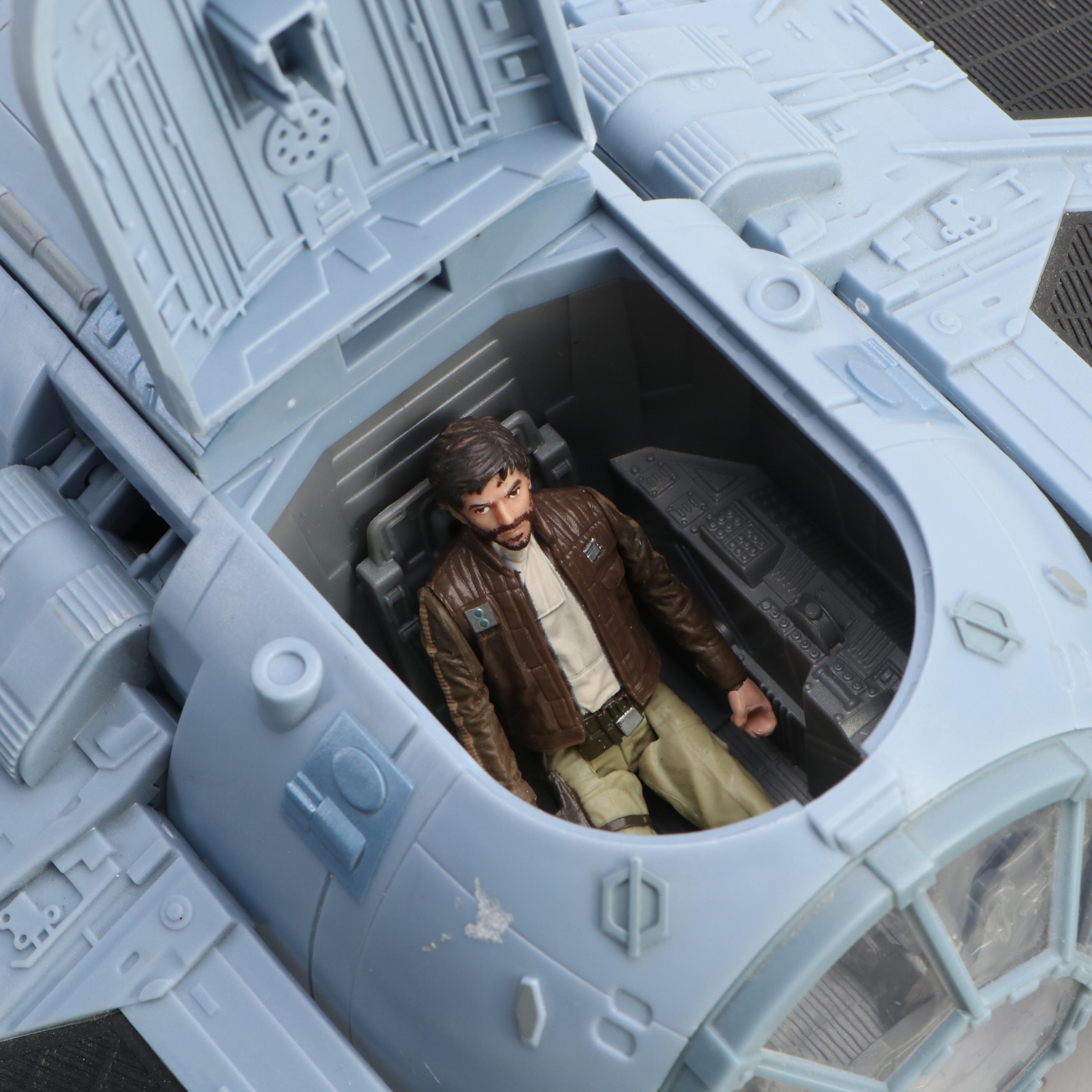 Hasbro Star Wars TIE Fighter, Rogue One TIE Striker, and Rebel Snowspeeder