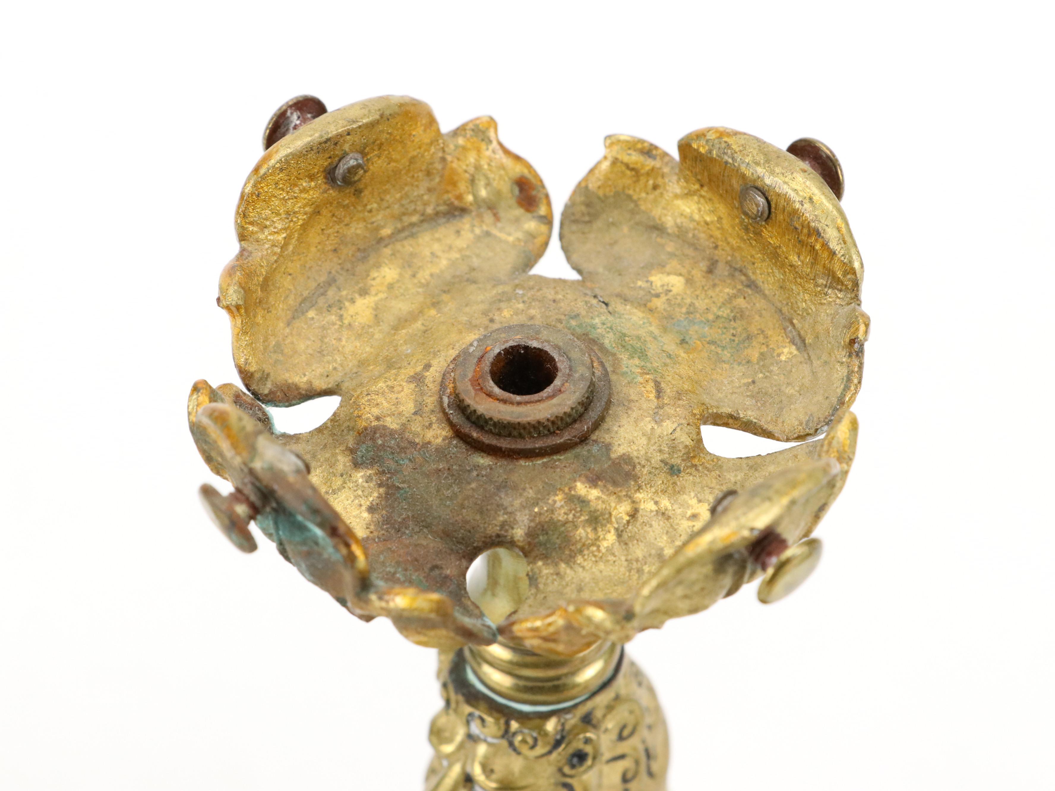 Brass Frog Paperweight, Metal Dustpan, and More Brass Décor