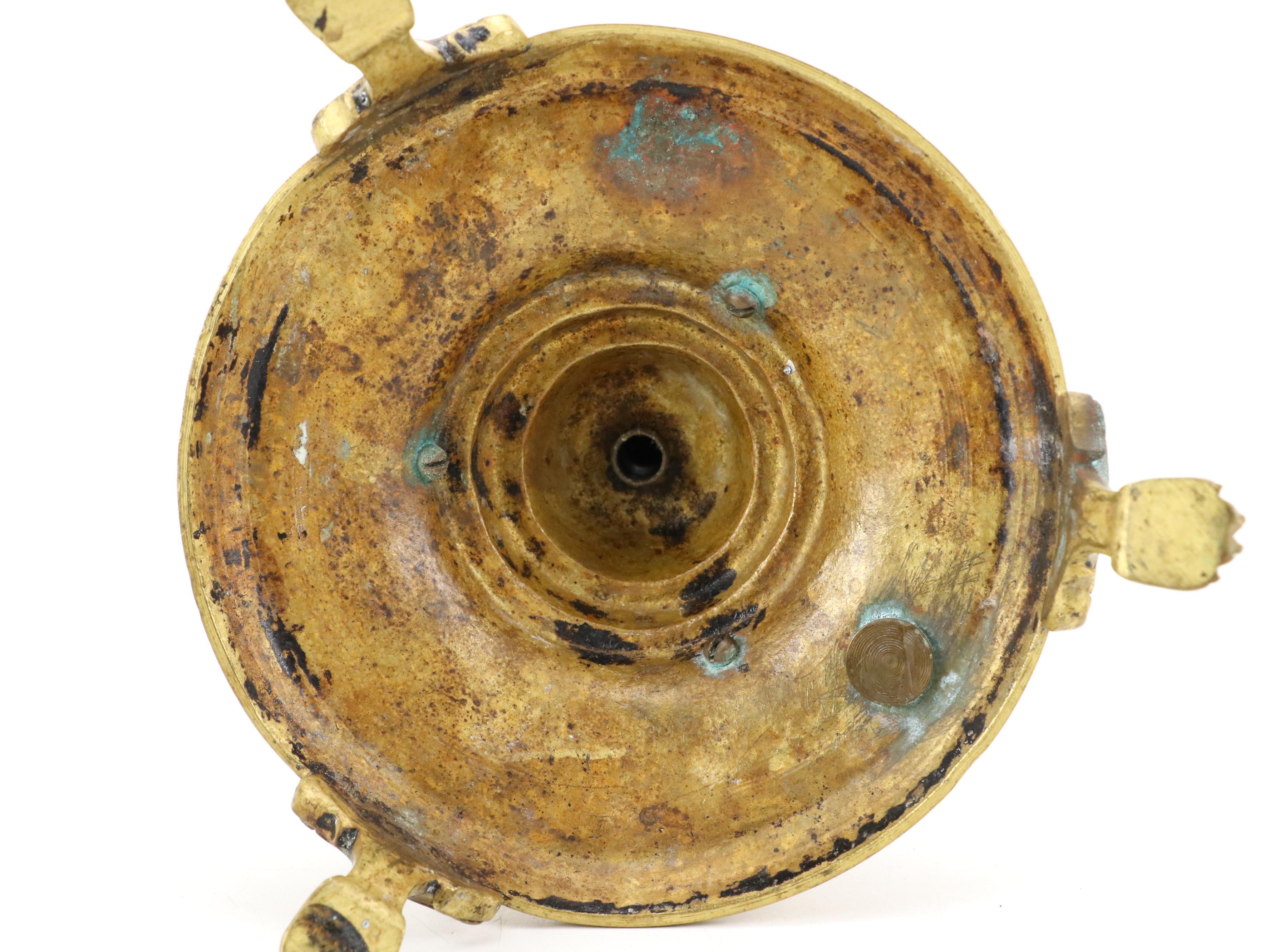 Brass Frog Paperweight, Metal Dustpan, and More Brass Décor