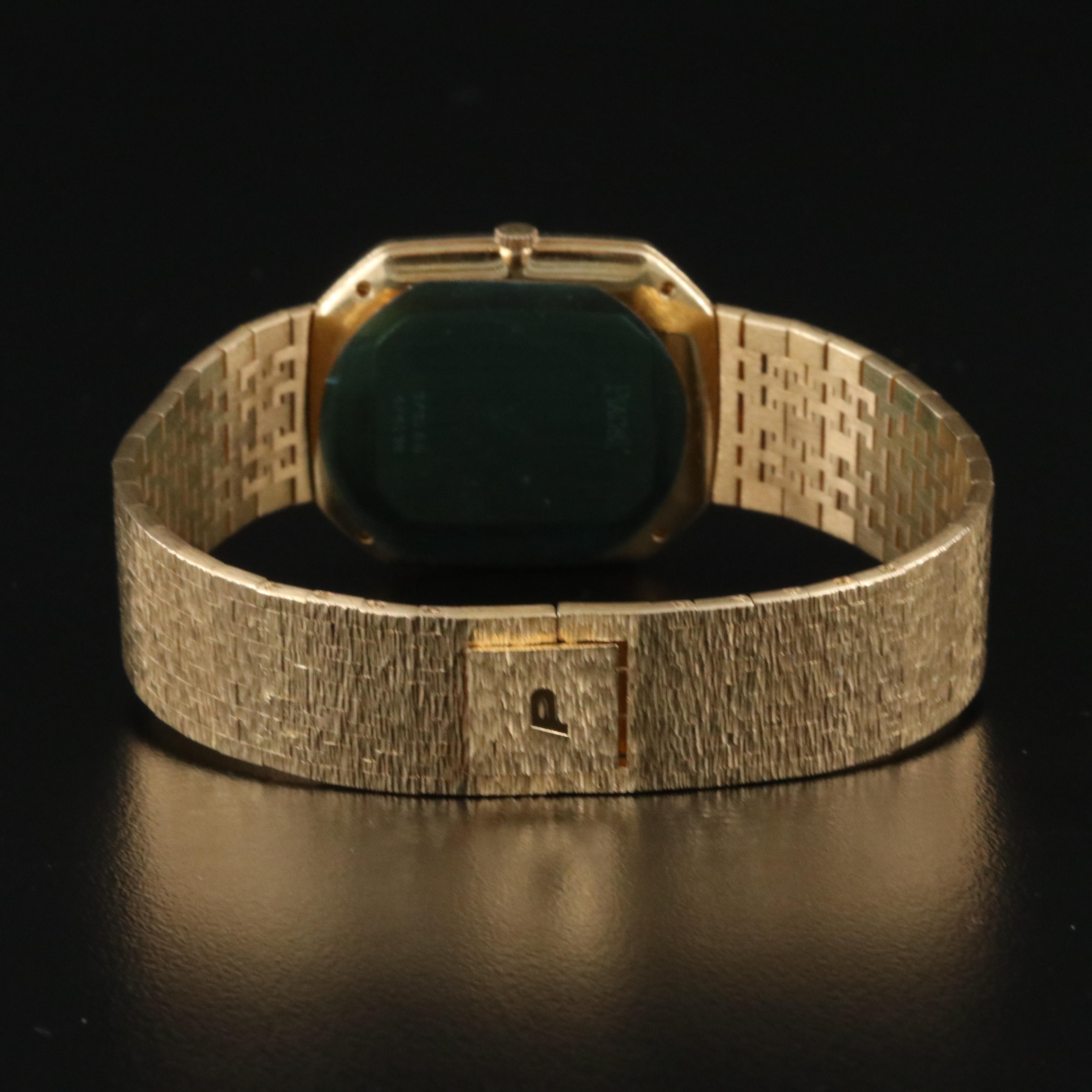 18K Piaget Factory Diamond Dial and Custom Diamond Case Watch