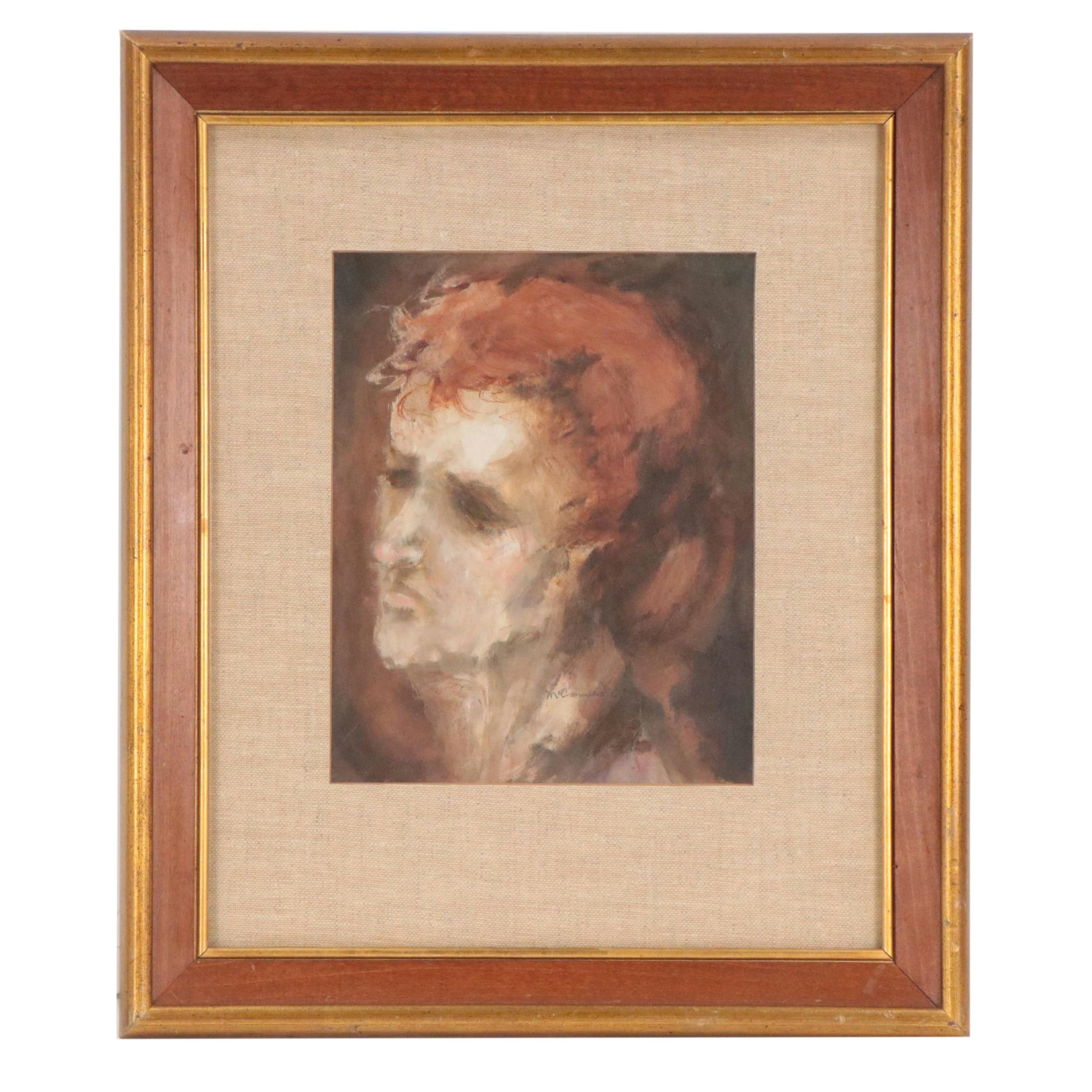 John McConnico Oil Portrait "Tennessee Woman"