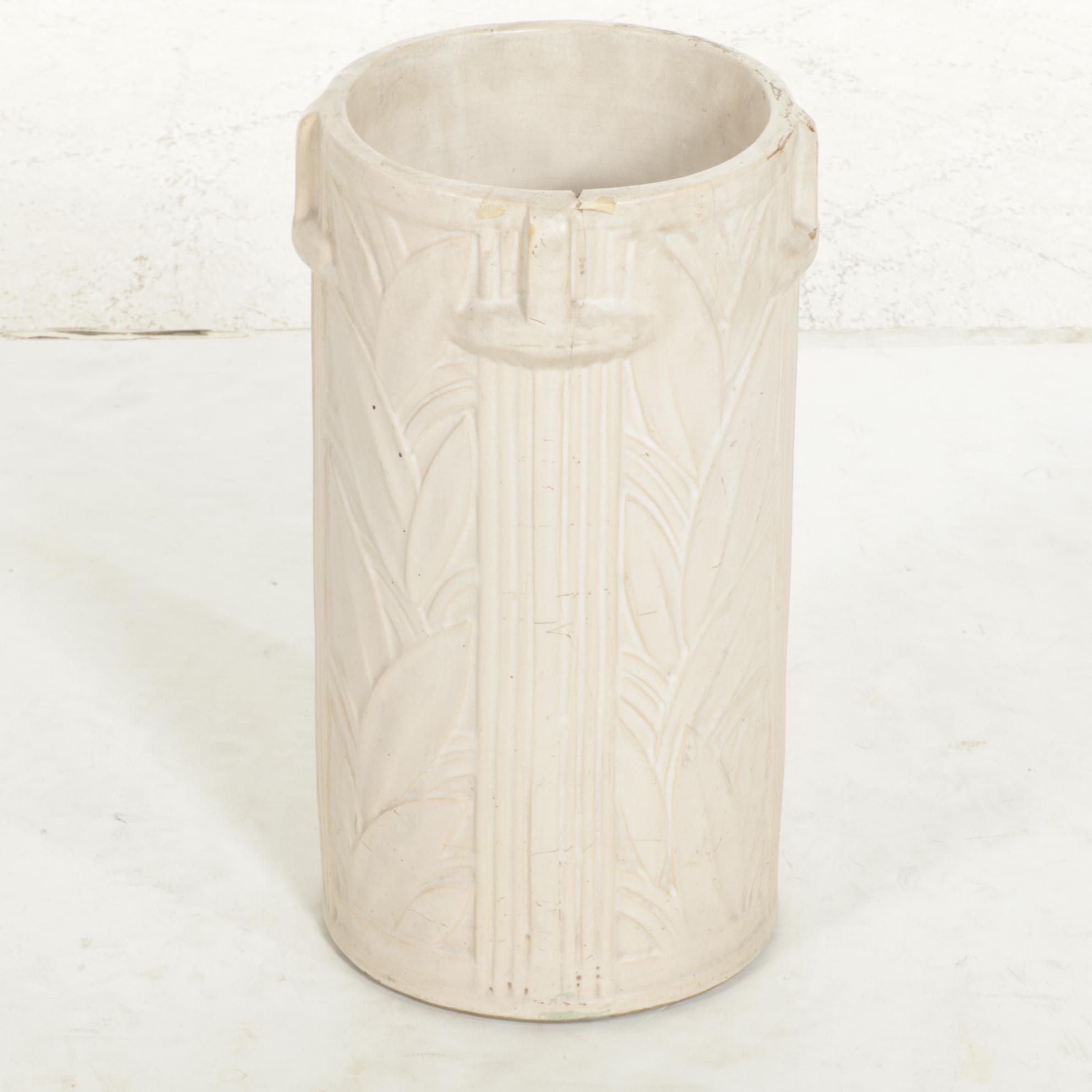 McCoy Pottery Art Pottery Umbrella Stand, Mid 20th Century