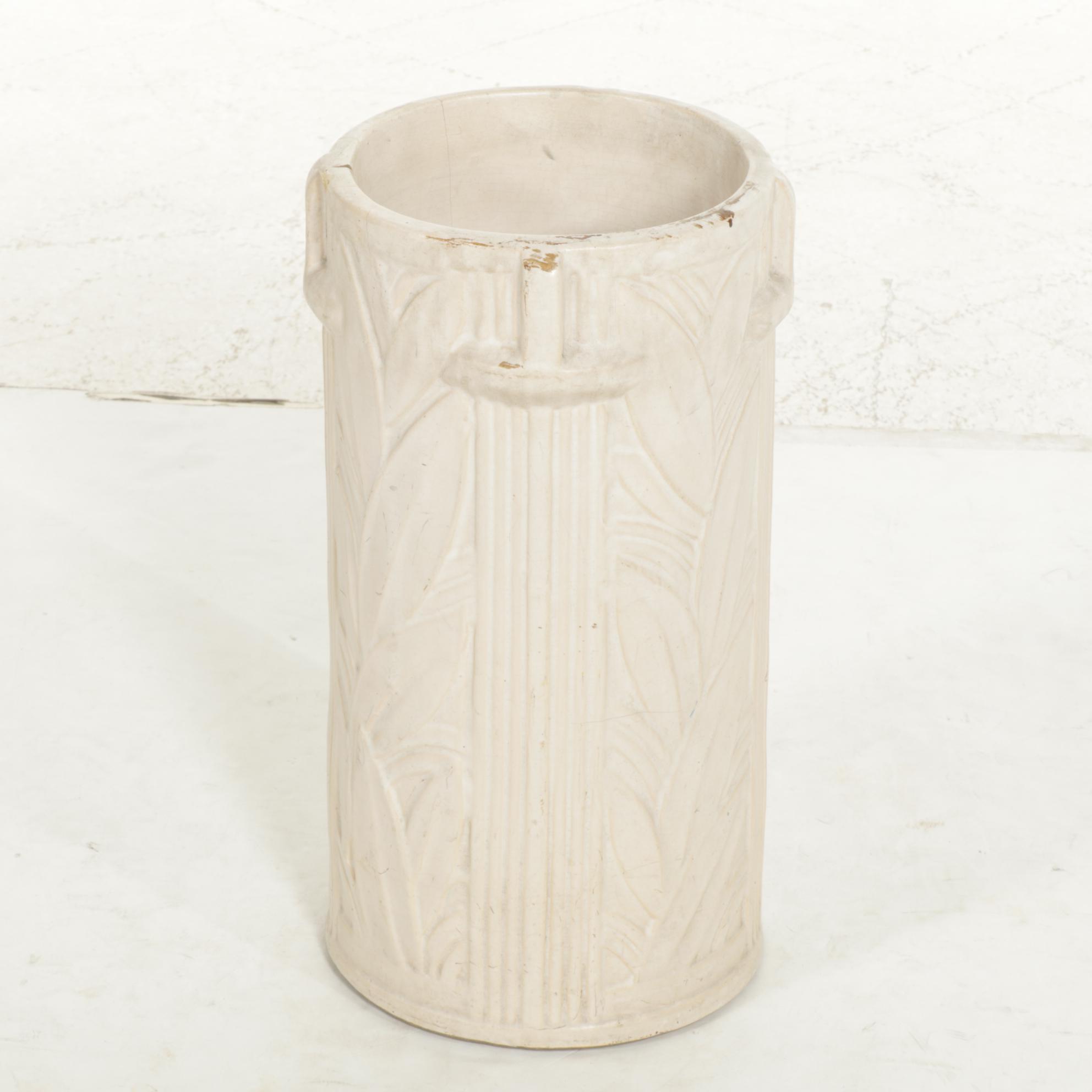 McCoy Pottery Art Pottery Umbrella Stand, Mid 20th Century