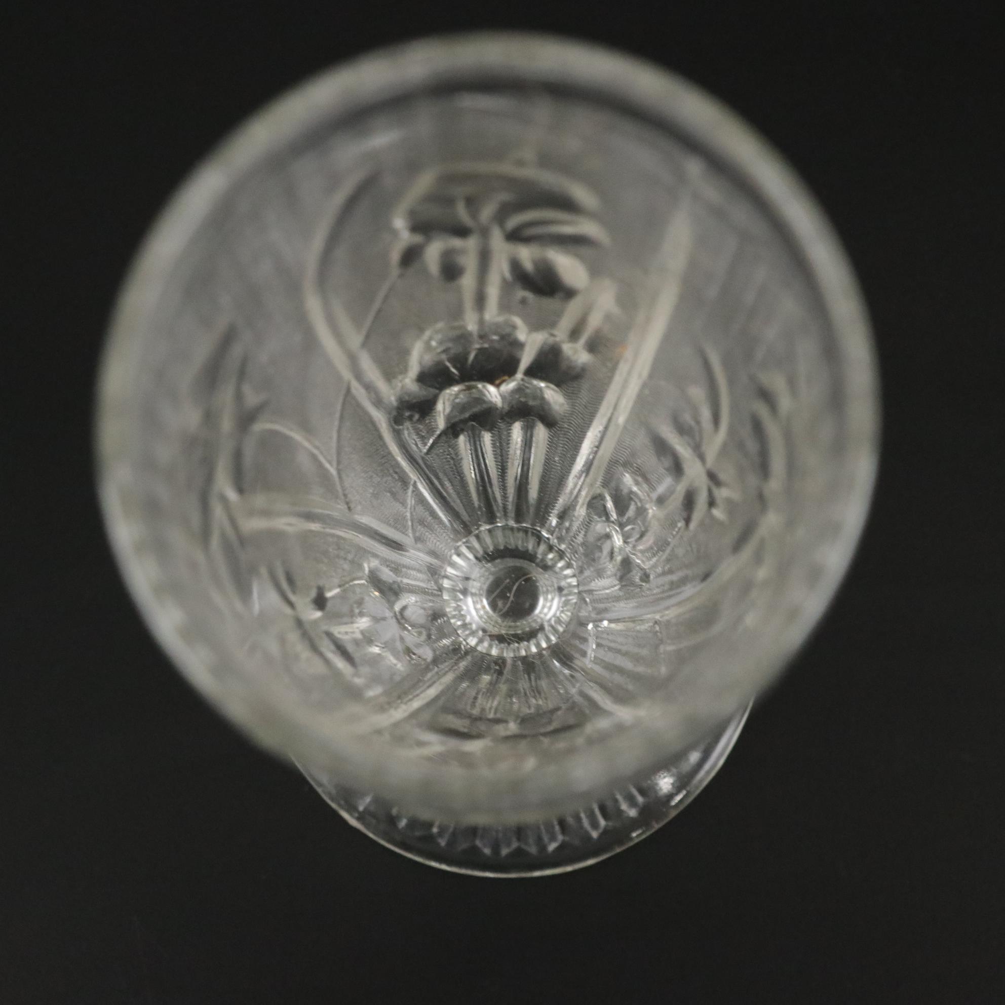 Jeannette Glass "Iris" Stemware