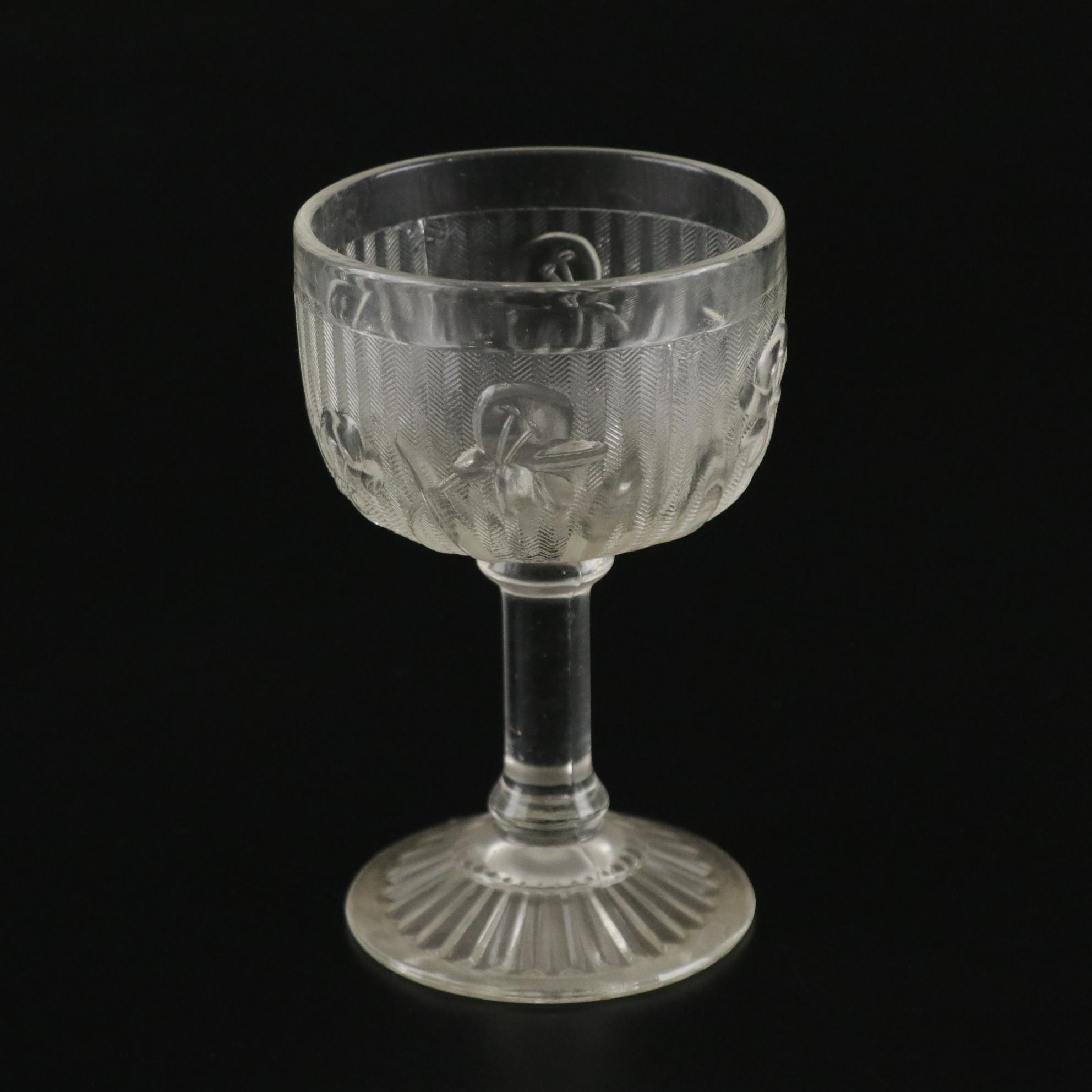 Jeannette Glass "Iris" Stemware