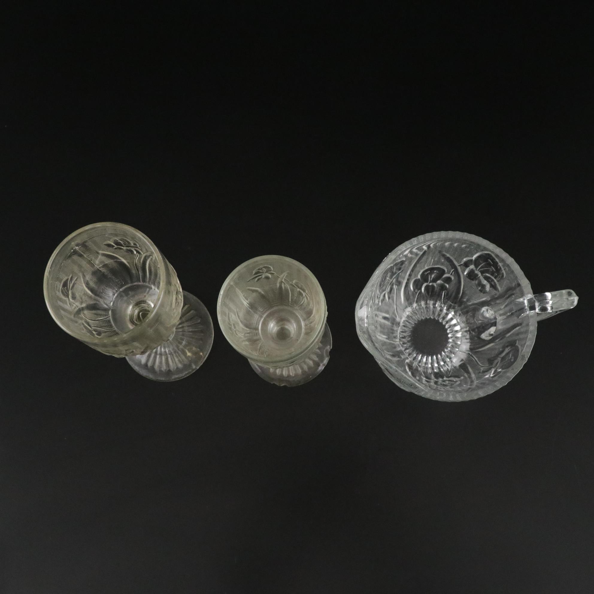 Jeannette Glass "Iris" Stemware