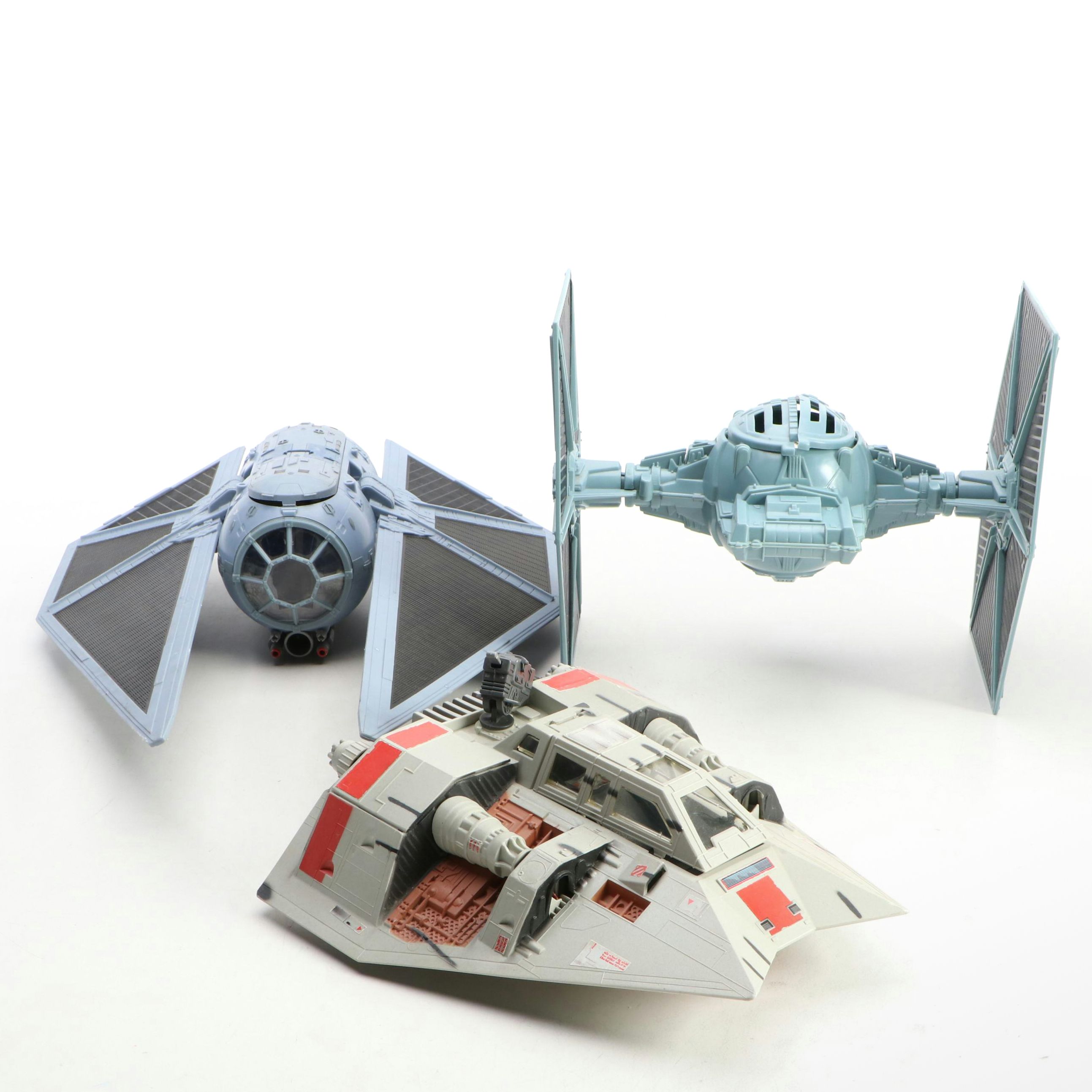 Hasbro Star Wars TIE Fighter, Rogue One TIE Striker, and Rebel Snowspeeder