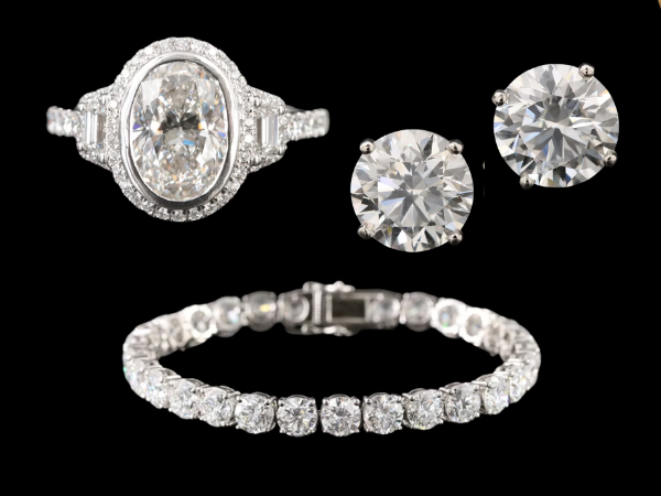 Icy Sparkle: Fine Diamond Jewelry & Loose Stones