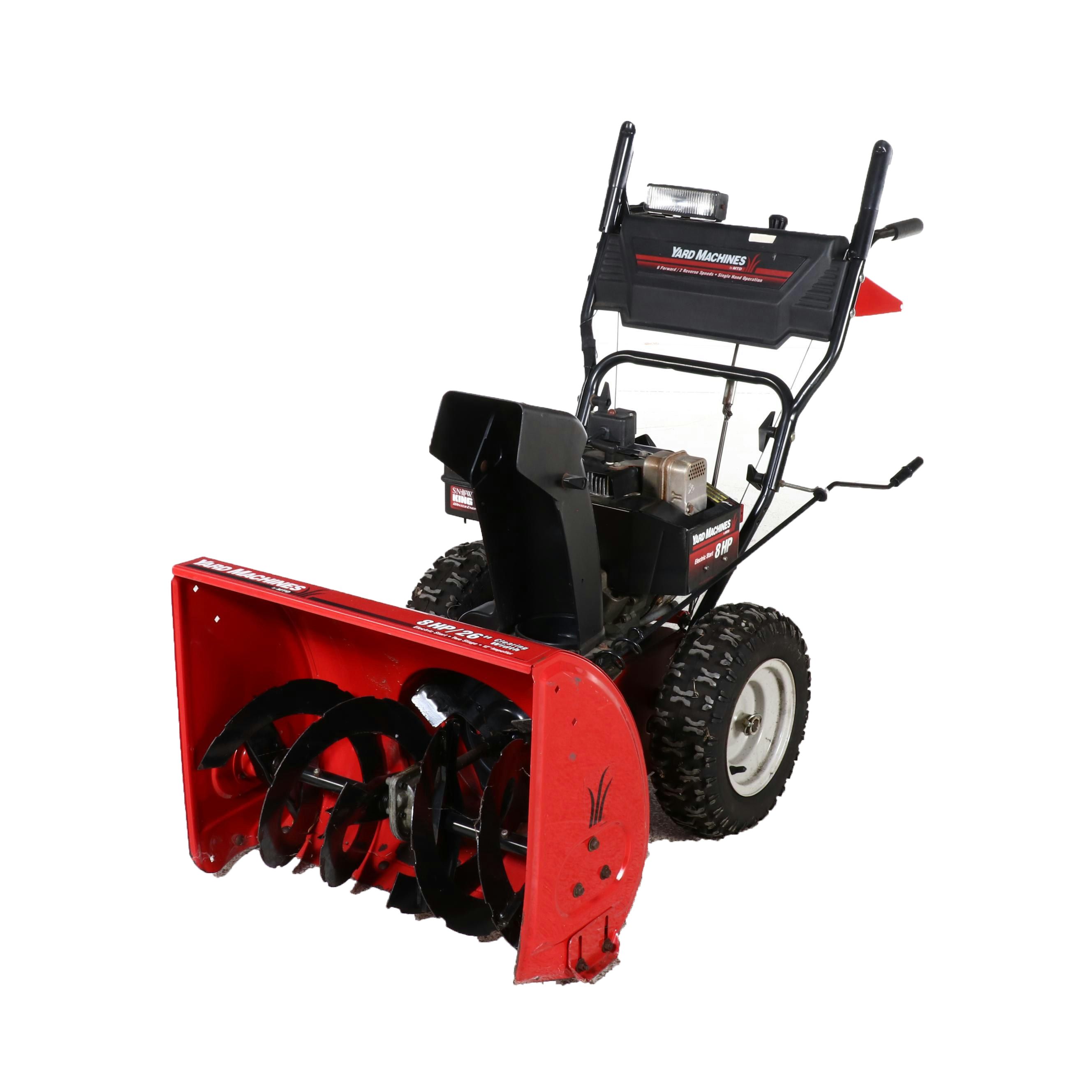 Yard Machines 26" Gas Powered Snowblower