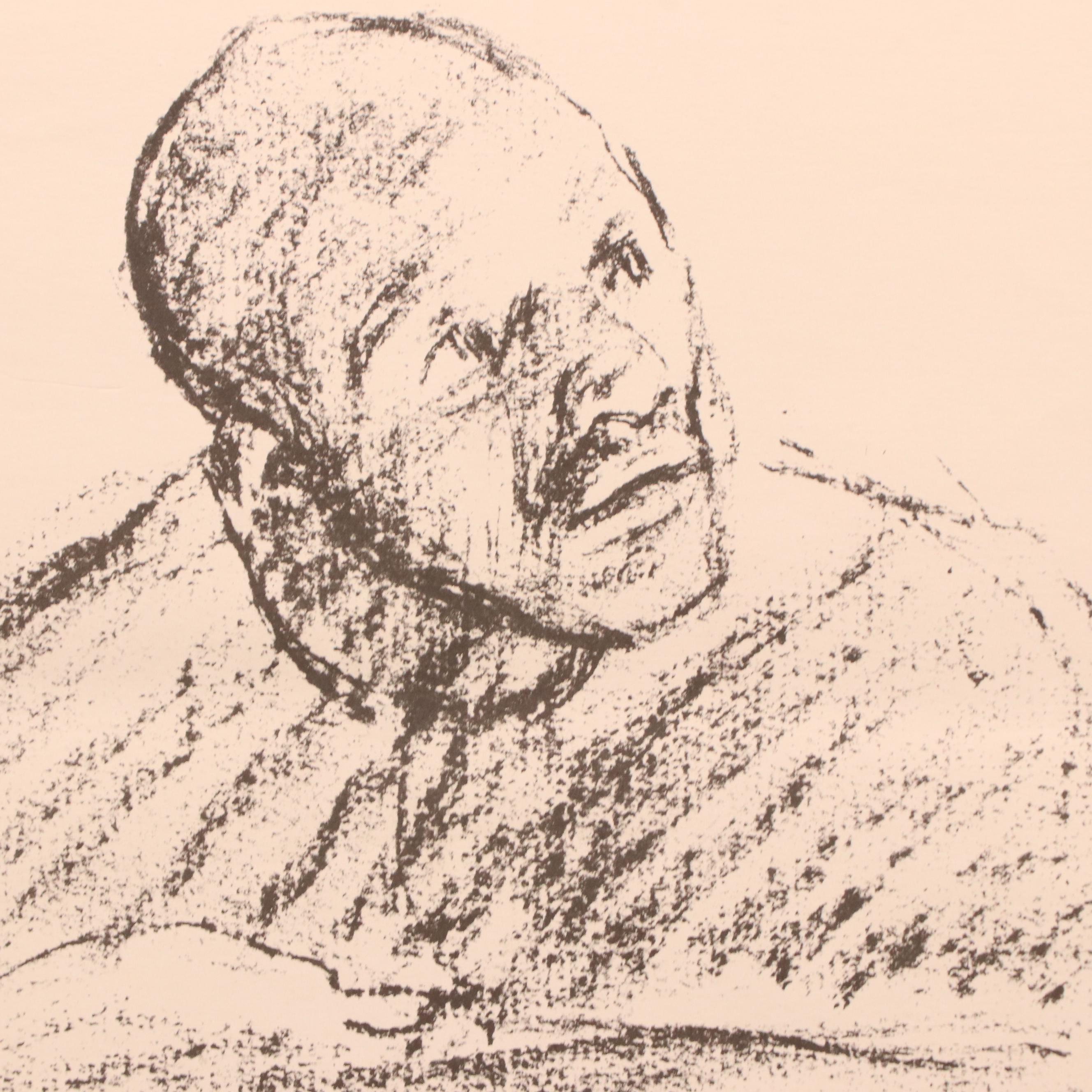 Henry Ossawa Tanner Smithsonian Halftone Exhibition Poster