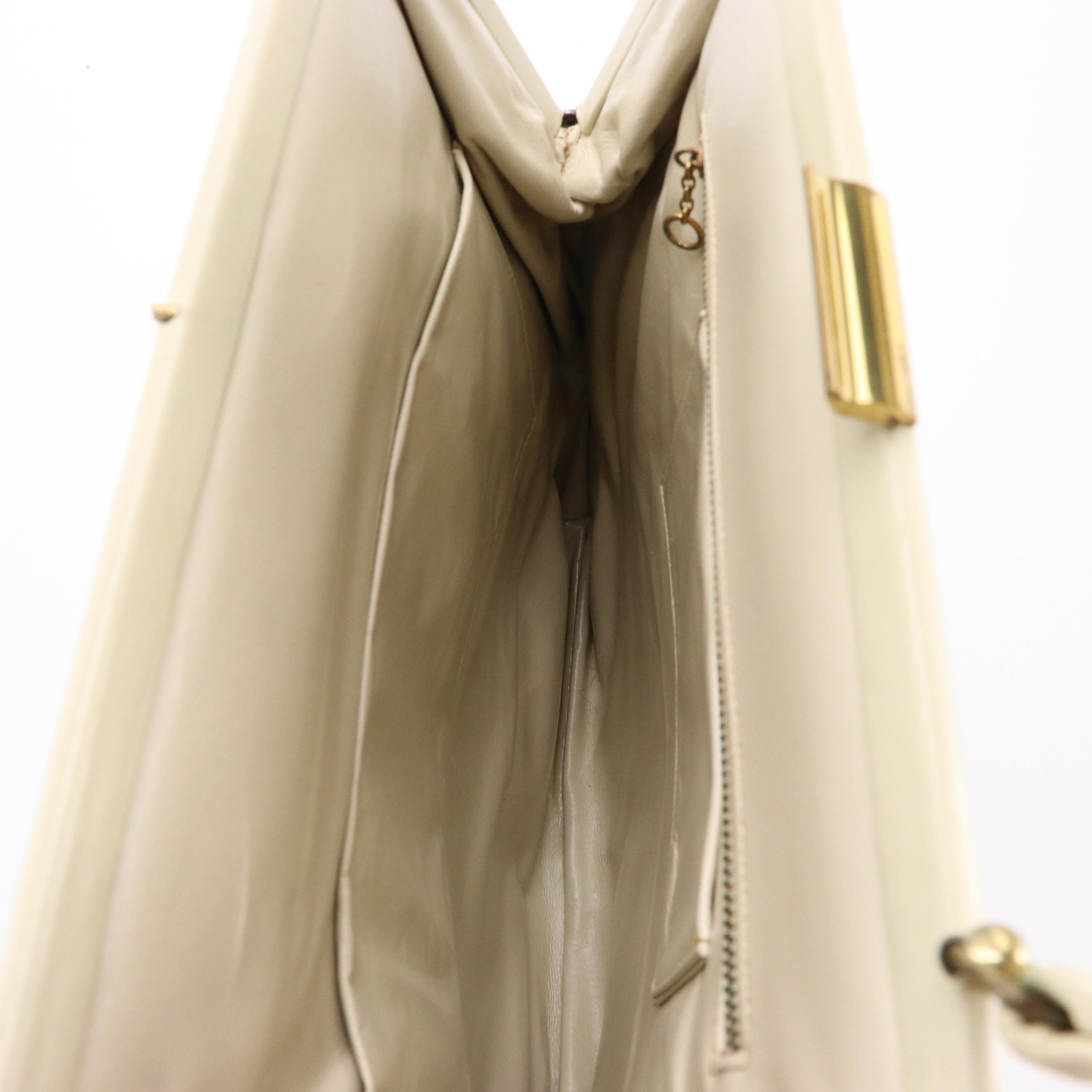 Oversized Needlepoint Handbag and Embroidered Accessory Pouches, circa 1960