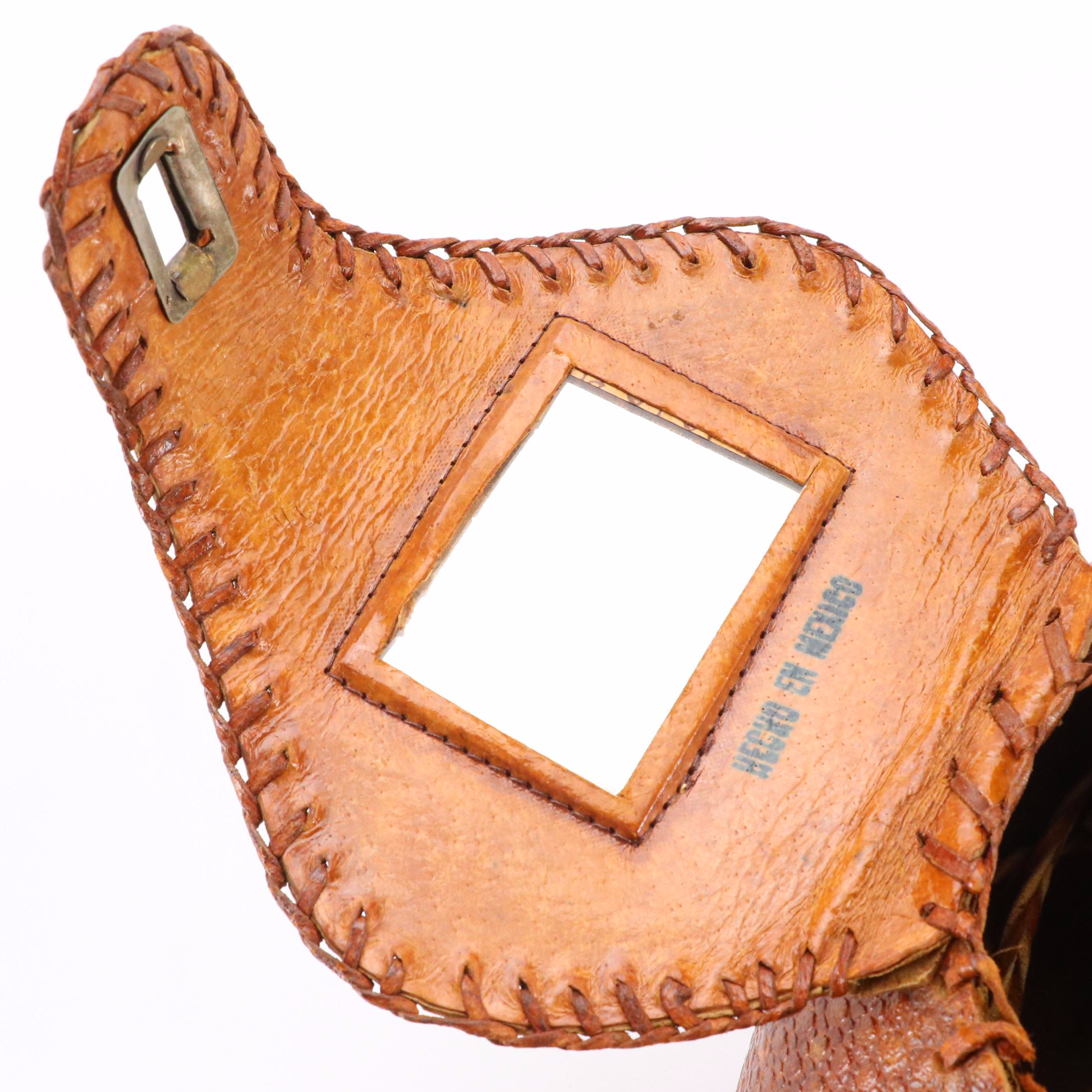 Nine-Banded Armadillo Hide Handbag