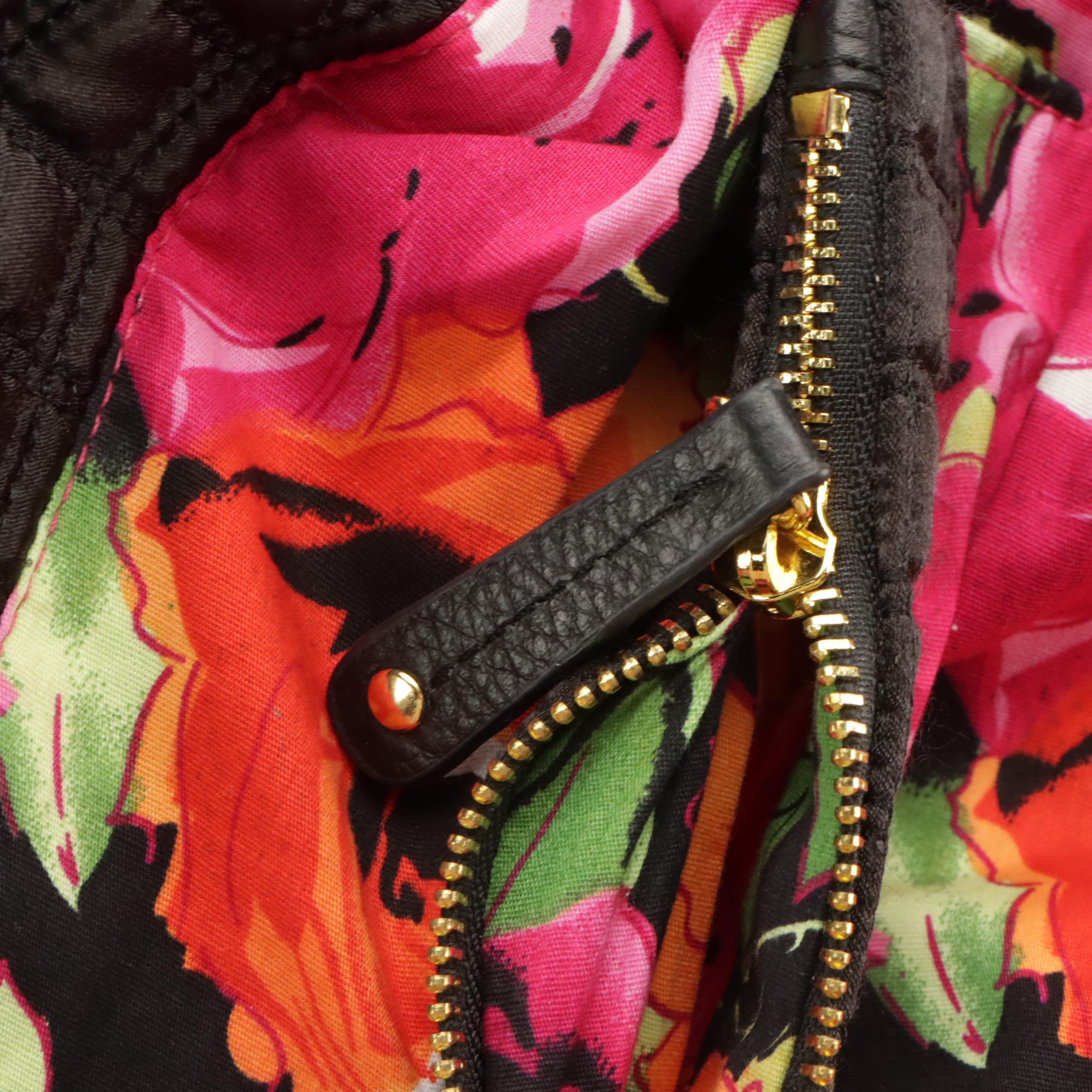 JPK Paris 75 Quilted Satin Hobo Bag and Karl Lagerfeld Textured Faux Leather Bag