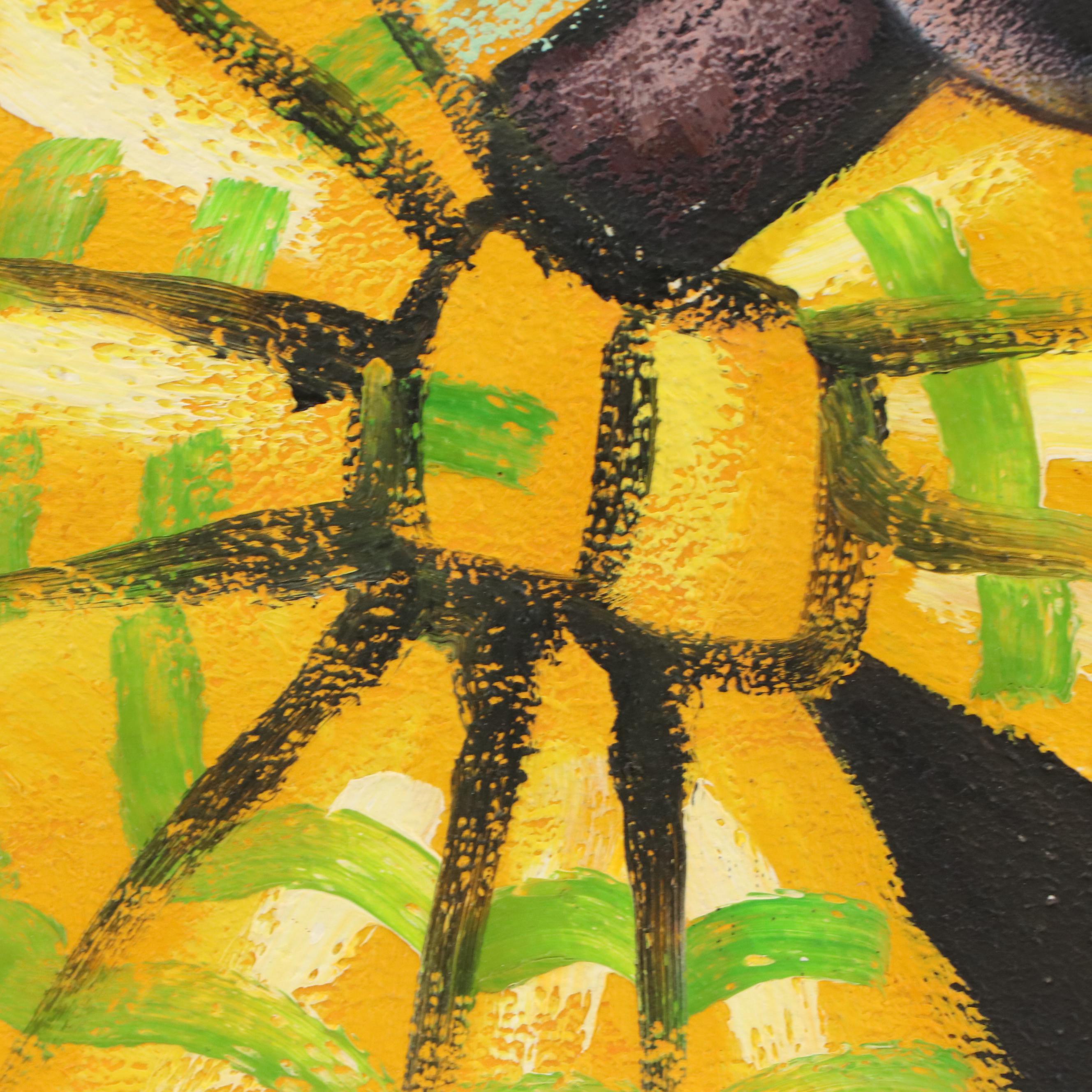 Stylized African Figural Painting