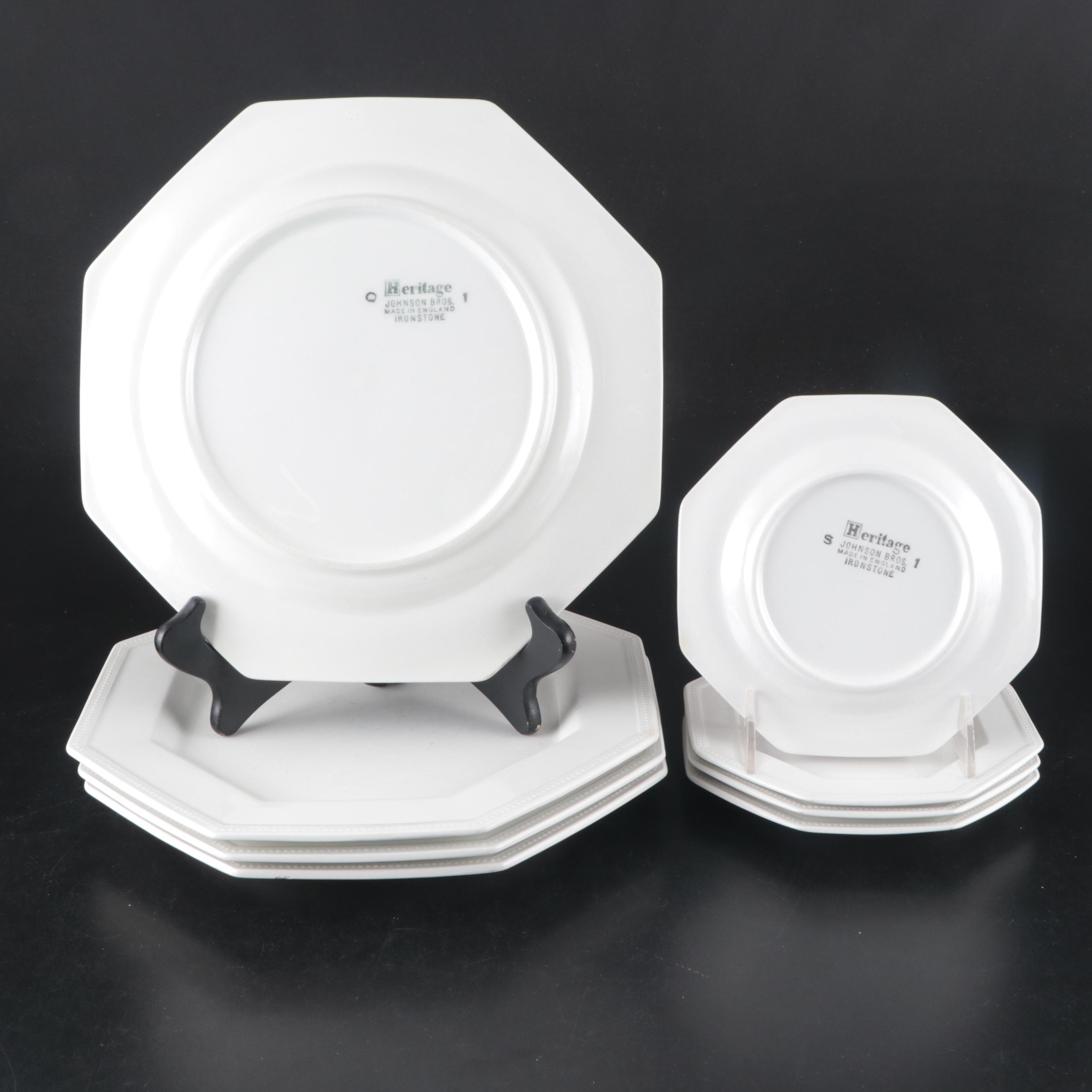 Johnson Bros. "Heritage" Ironstone Dinnerware