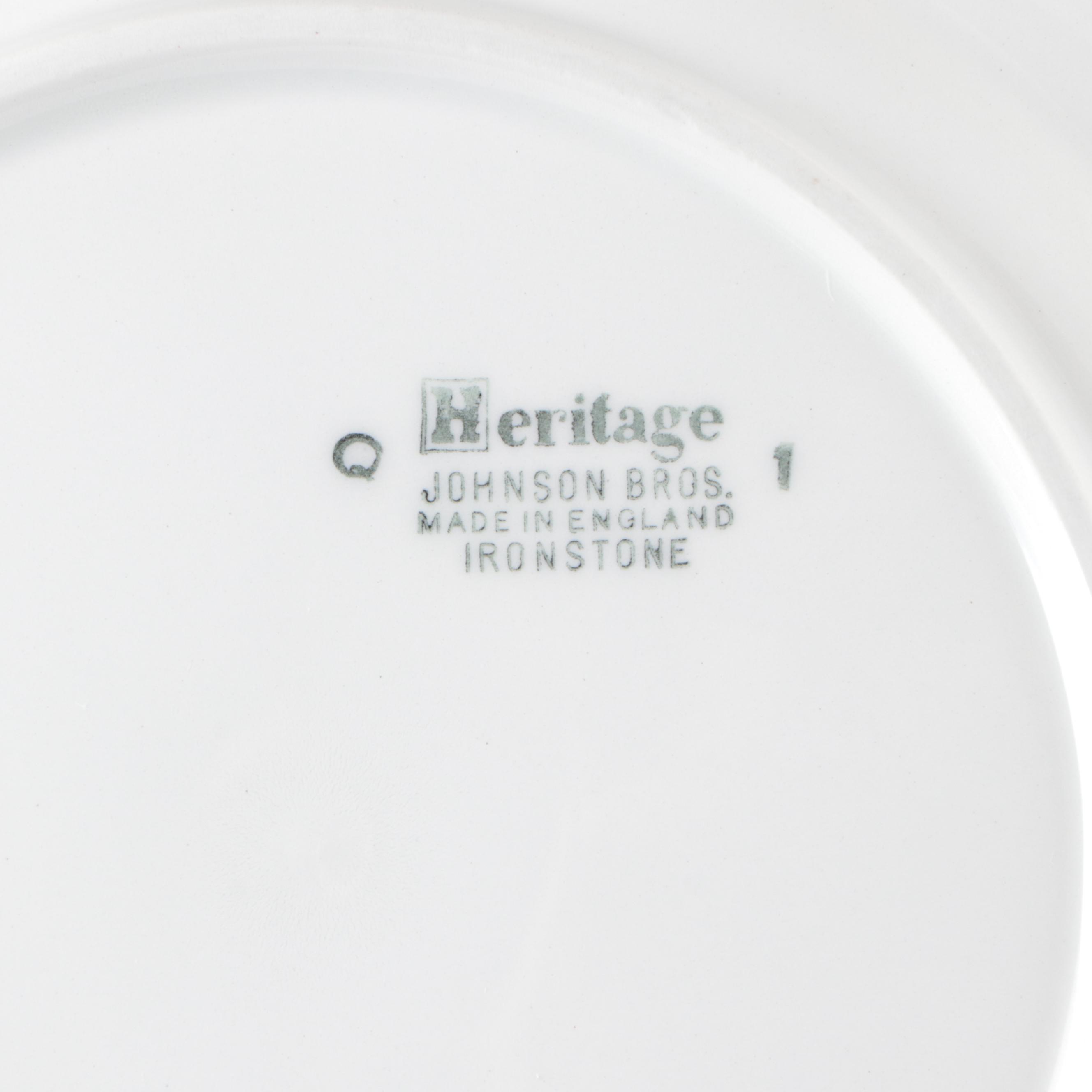Johnson Bros. "Heritage" Ironstone Dinnerware