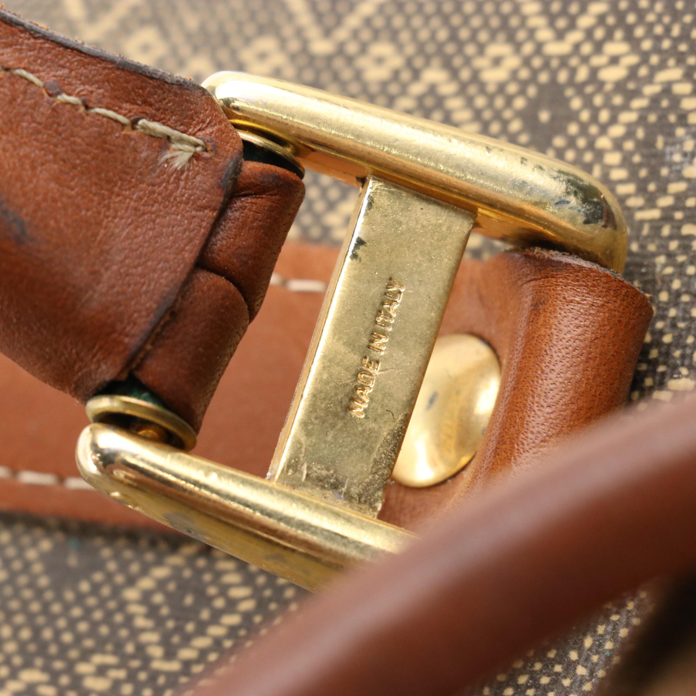 Hartmann Vintage Wings Collection Diamond Coated Canvas Cosmetic Travel Case